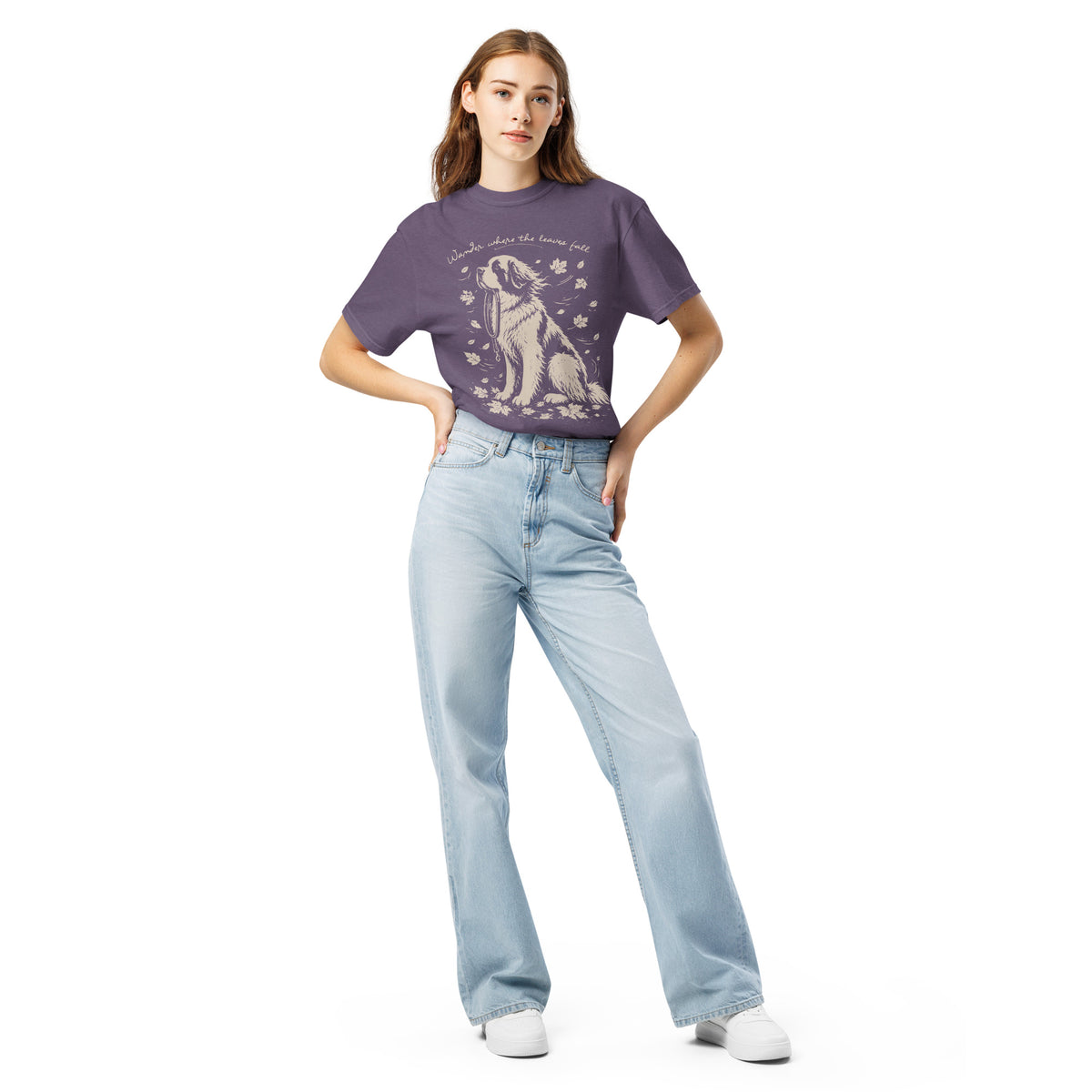 Wander Where the Leaves Fall Heavyweight T-shirt