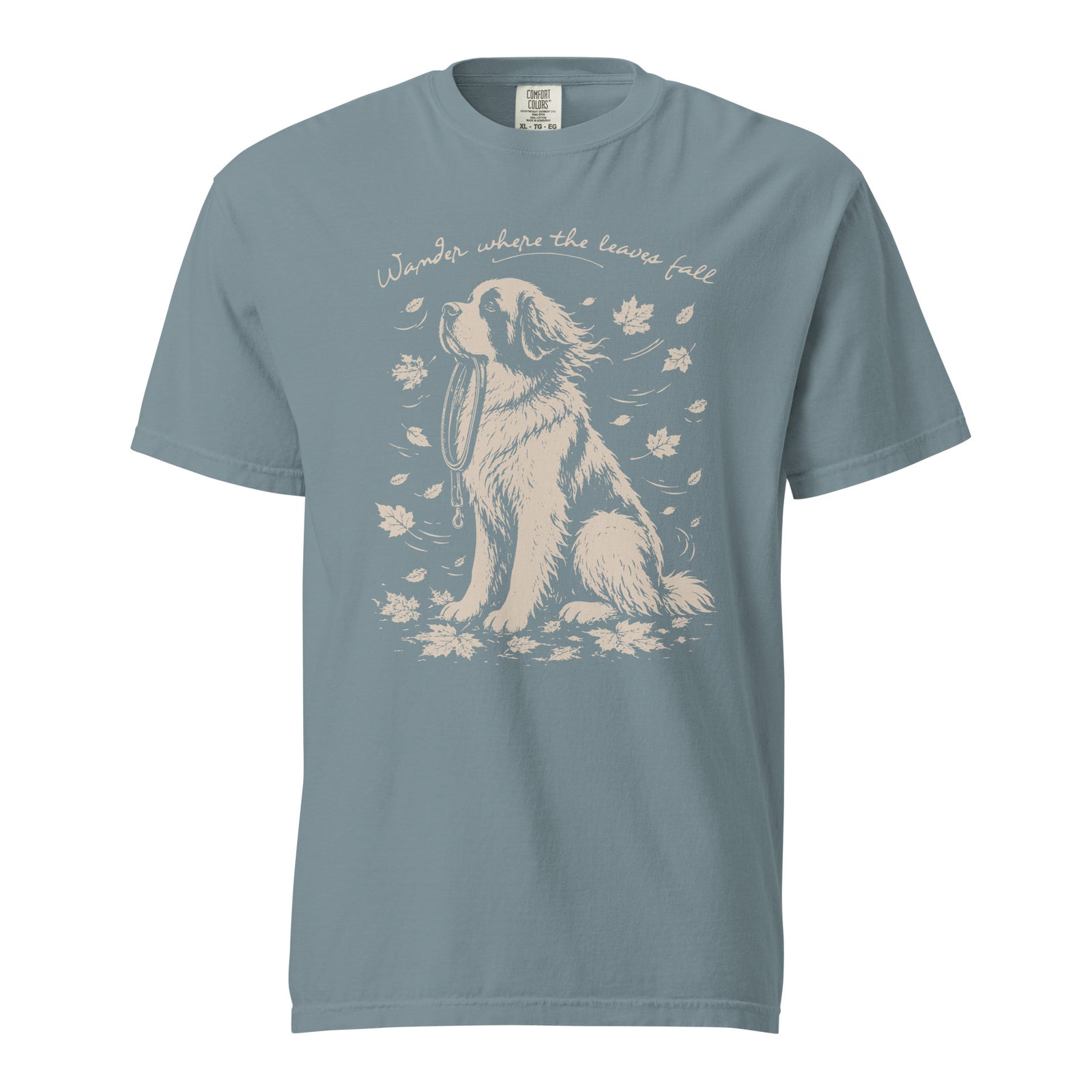Wander Where the Leaves Fall Heavyweight T-shirt