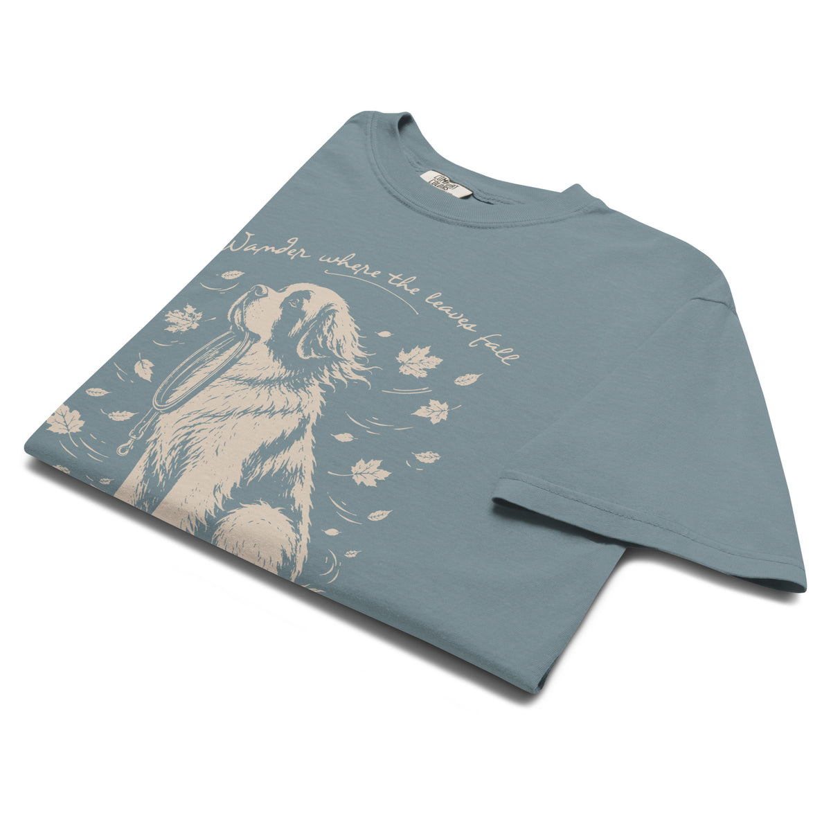 Wander Where the Leaves Fall Heavyweight T-shirt
