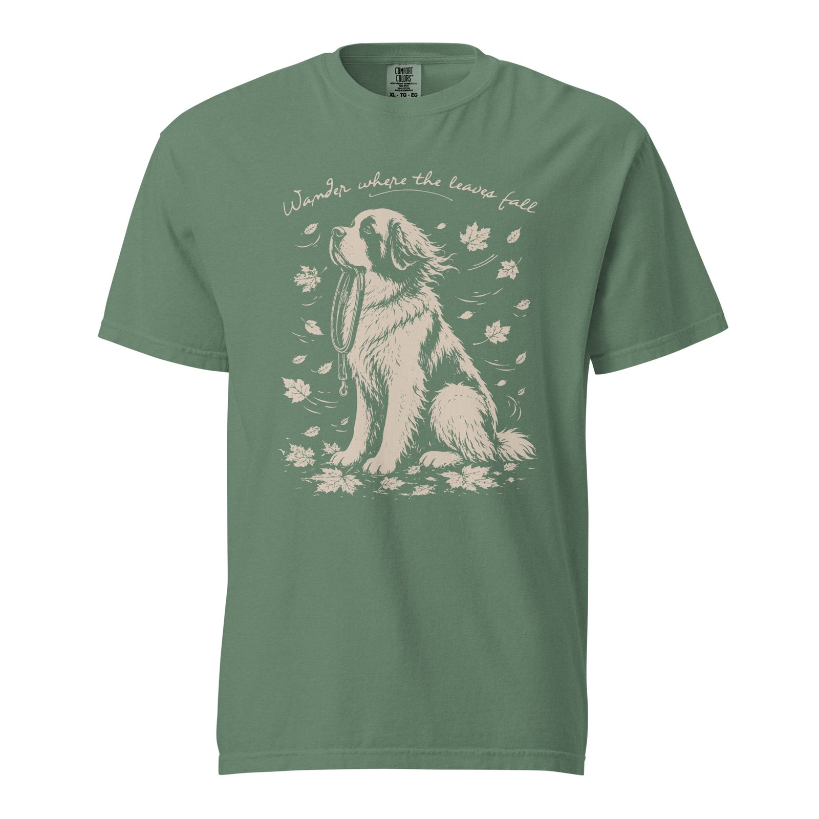 Wander Where the Leaves Fall Heavyweight T-shirt