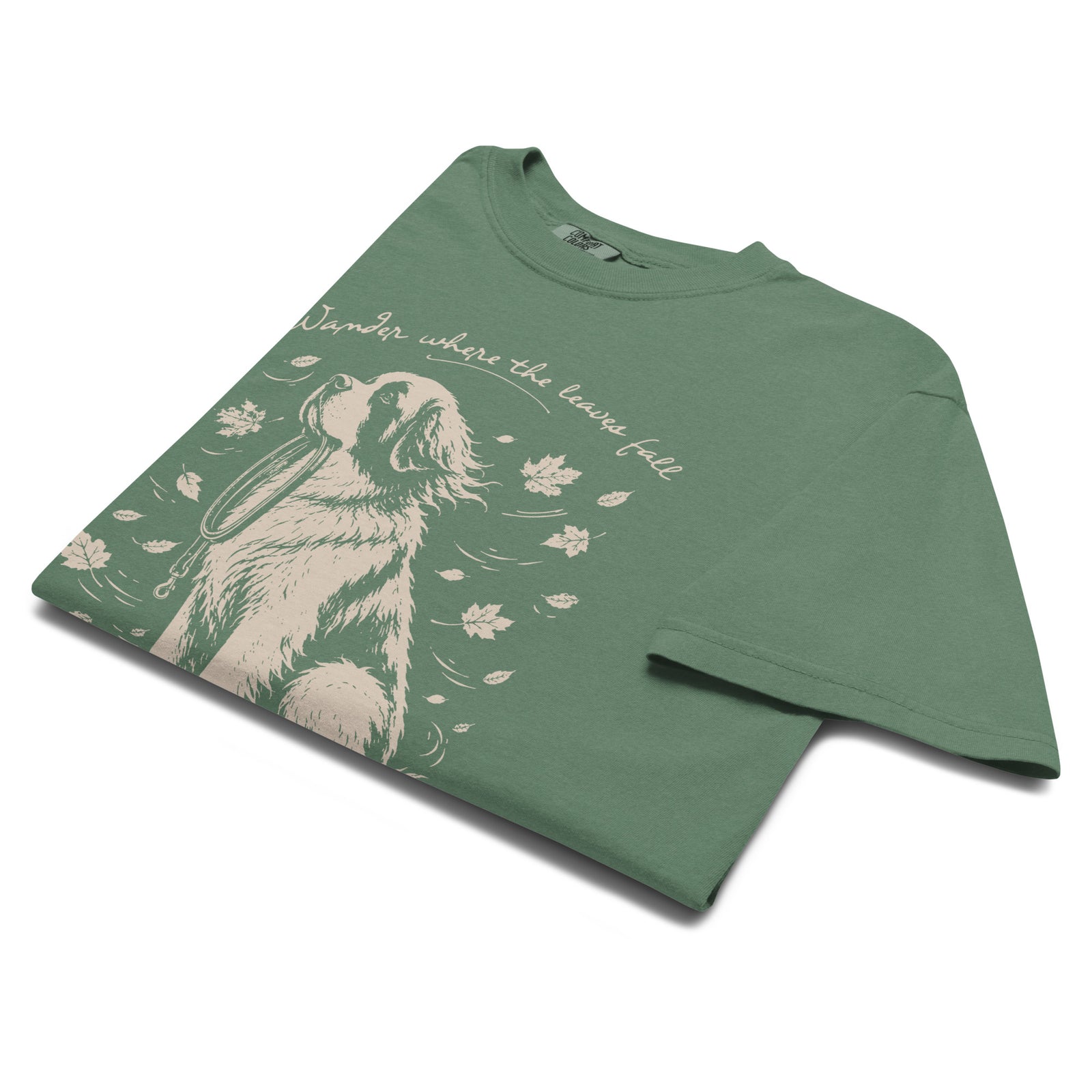 Wander Where the Leaves Fall Heavyweight T-shirt