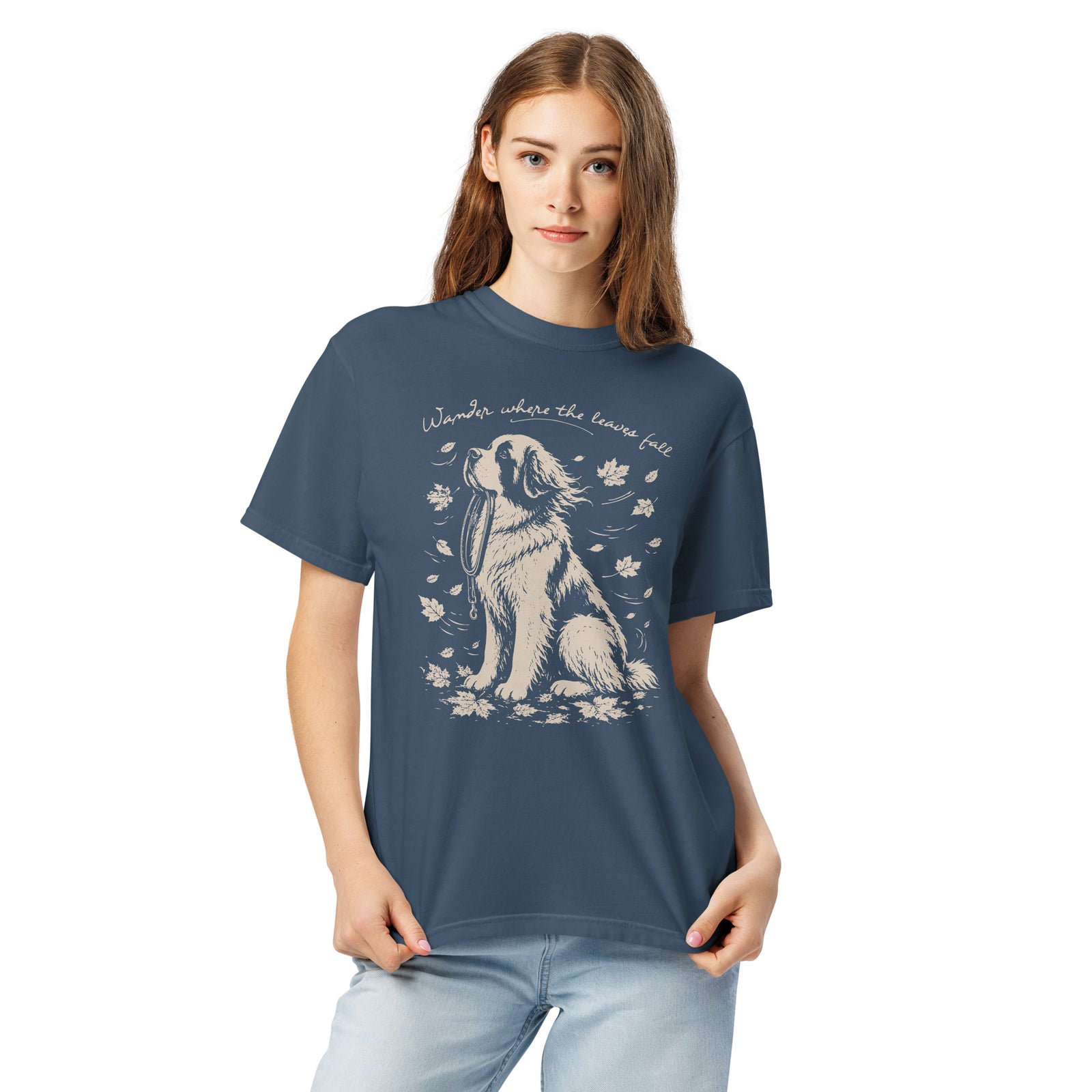 Wander Where the Leaves Fall Heavyweight T-shirt