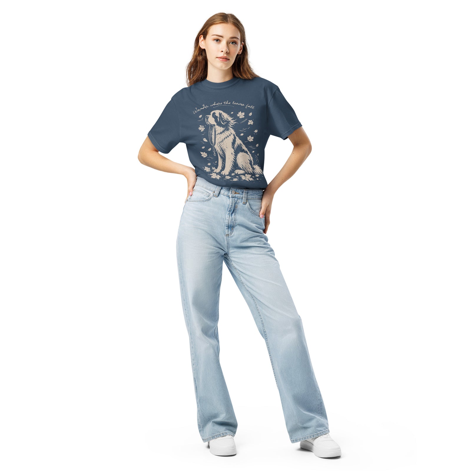 Wander Where the Leaves Fall Heavyweight T-shirt