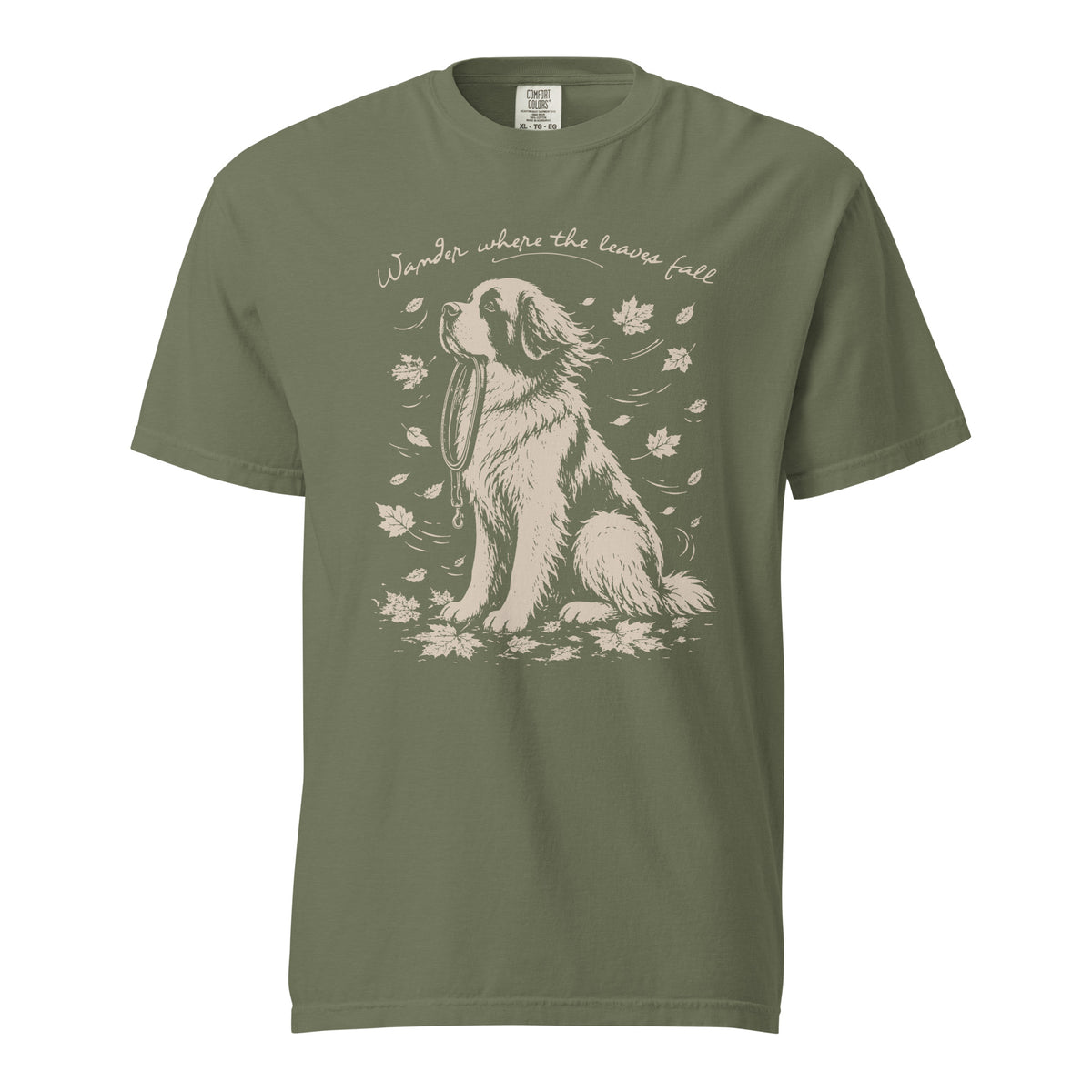 Wander Where the Leaves Fall Heavyweight T-shirt