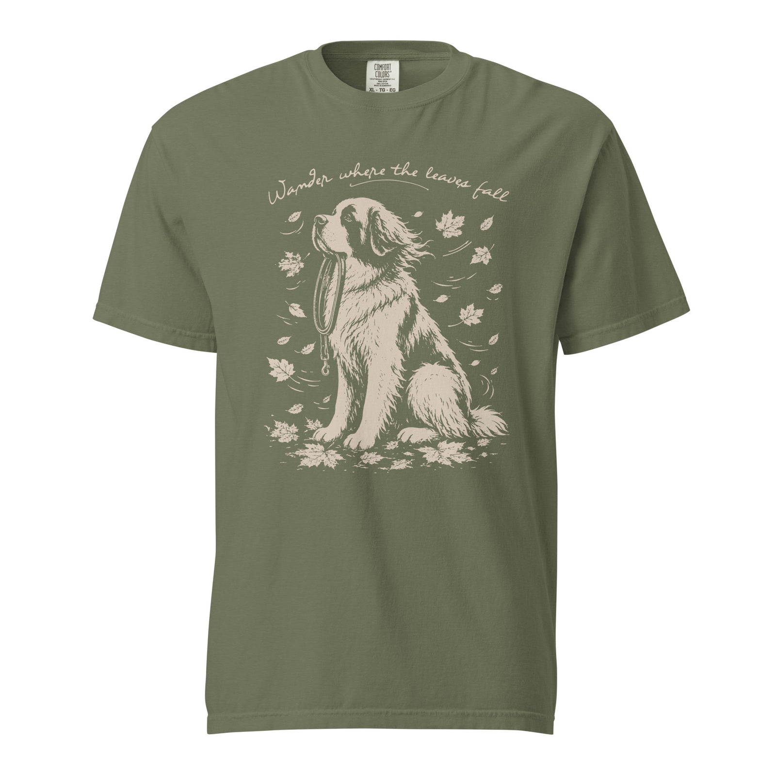 Wander Where the Leaves Fall Heavyweight T-shirt