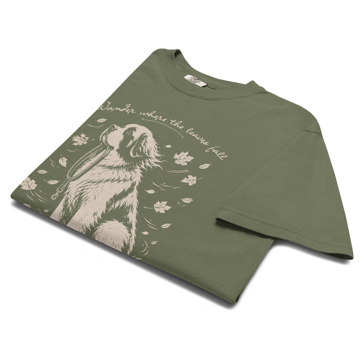 Wander Where the Leaves Fall Heavyweight T-shirt
