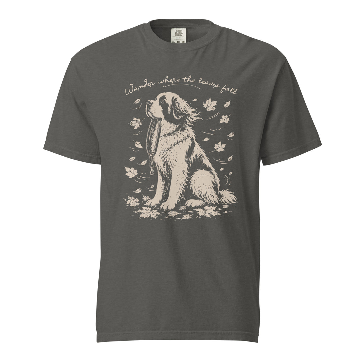 Wander Where the Leaves Fall Heavyweight T-shirt