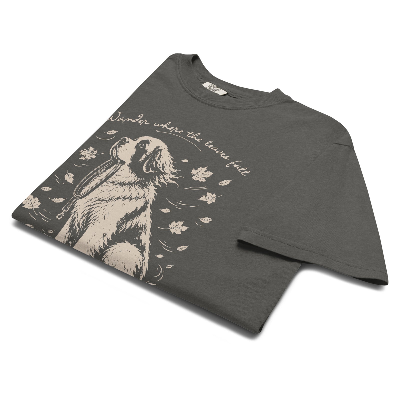 Wander Where the Leaves Fall Heavyweight T-shirt