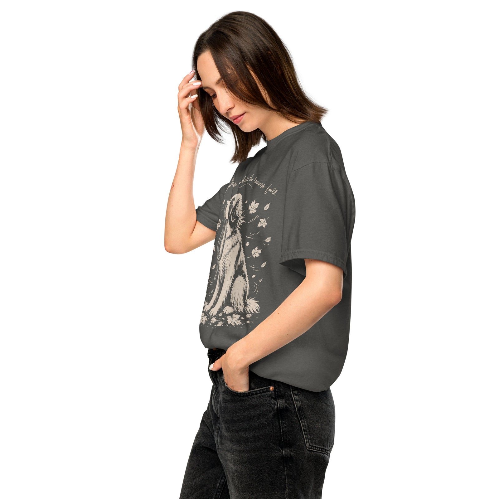 Wander Where the Leaves Fall Heavyweight T-shirt