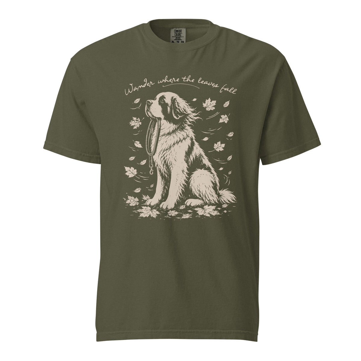 Wander Where the Leaves Fall Heavyweight T-shirt