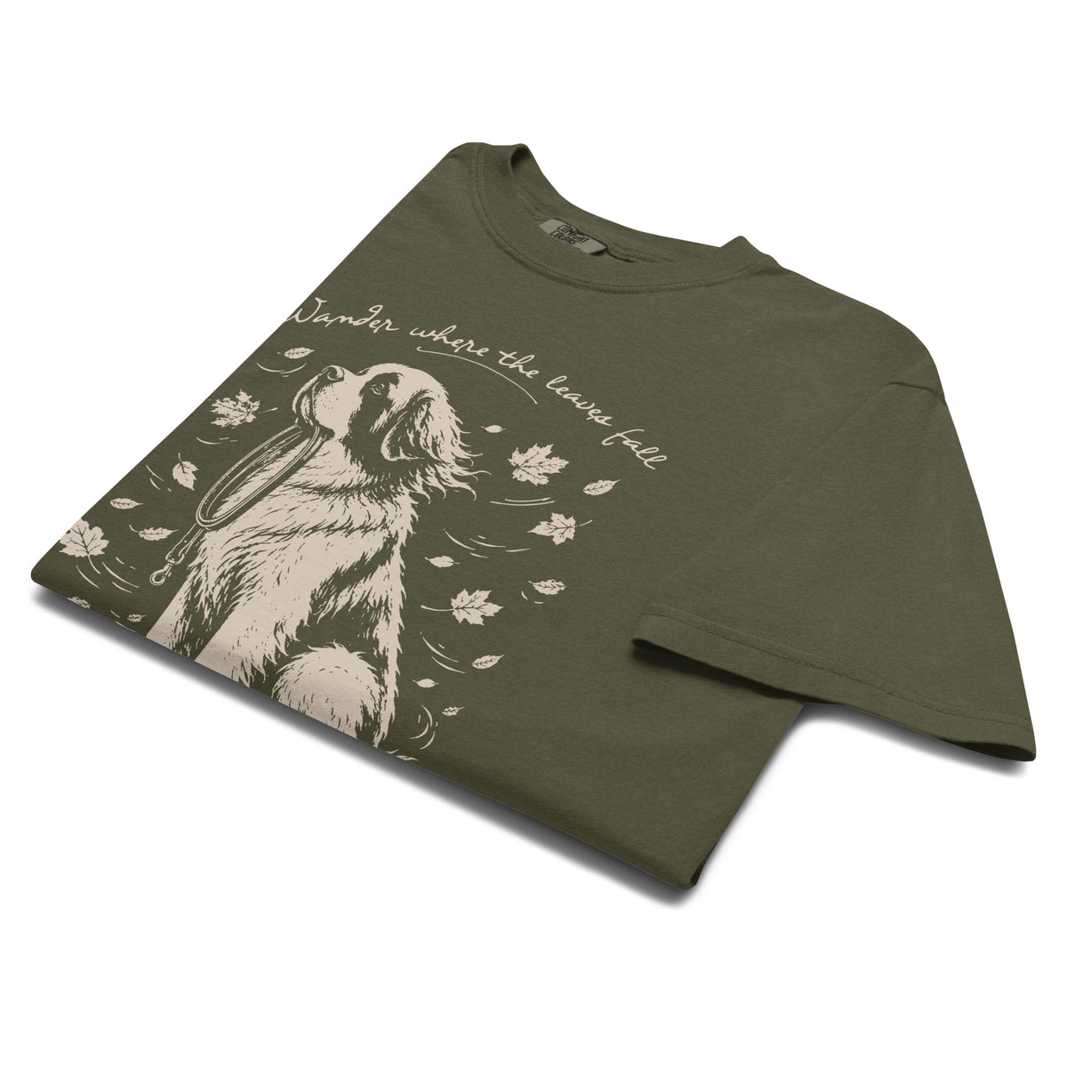 Wander Where the Leaves Fall Heavyweight T-shirt