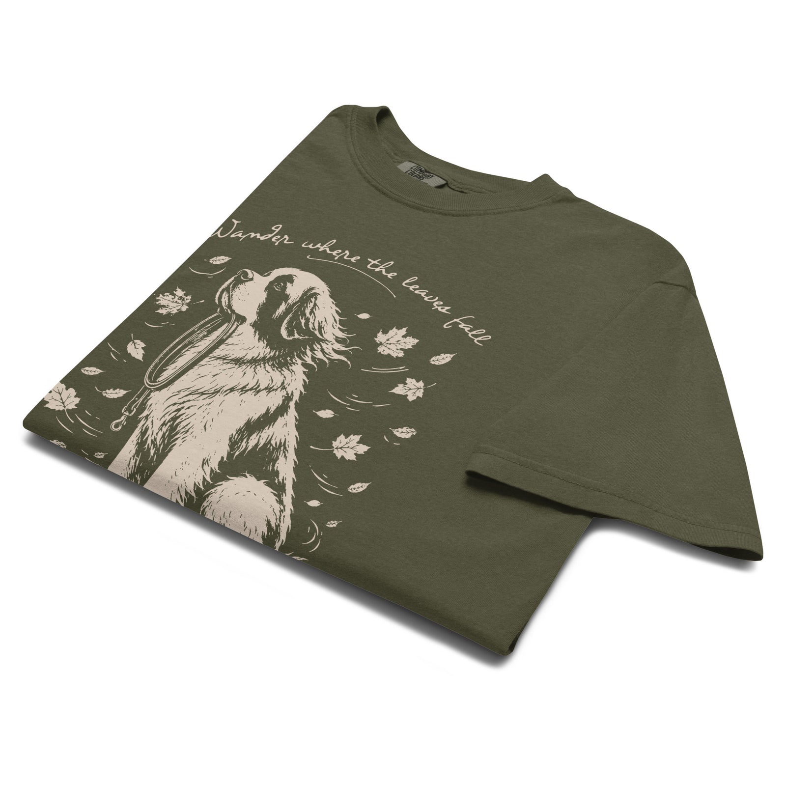 Wander Where the Leaves Fall Heavyweight T-shirt