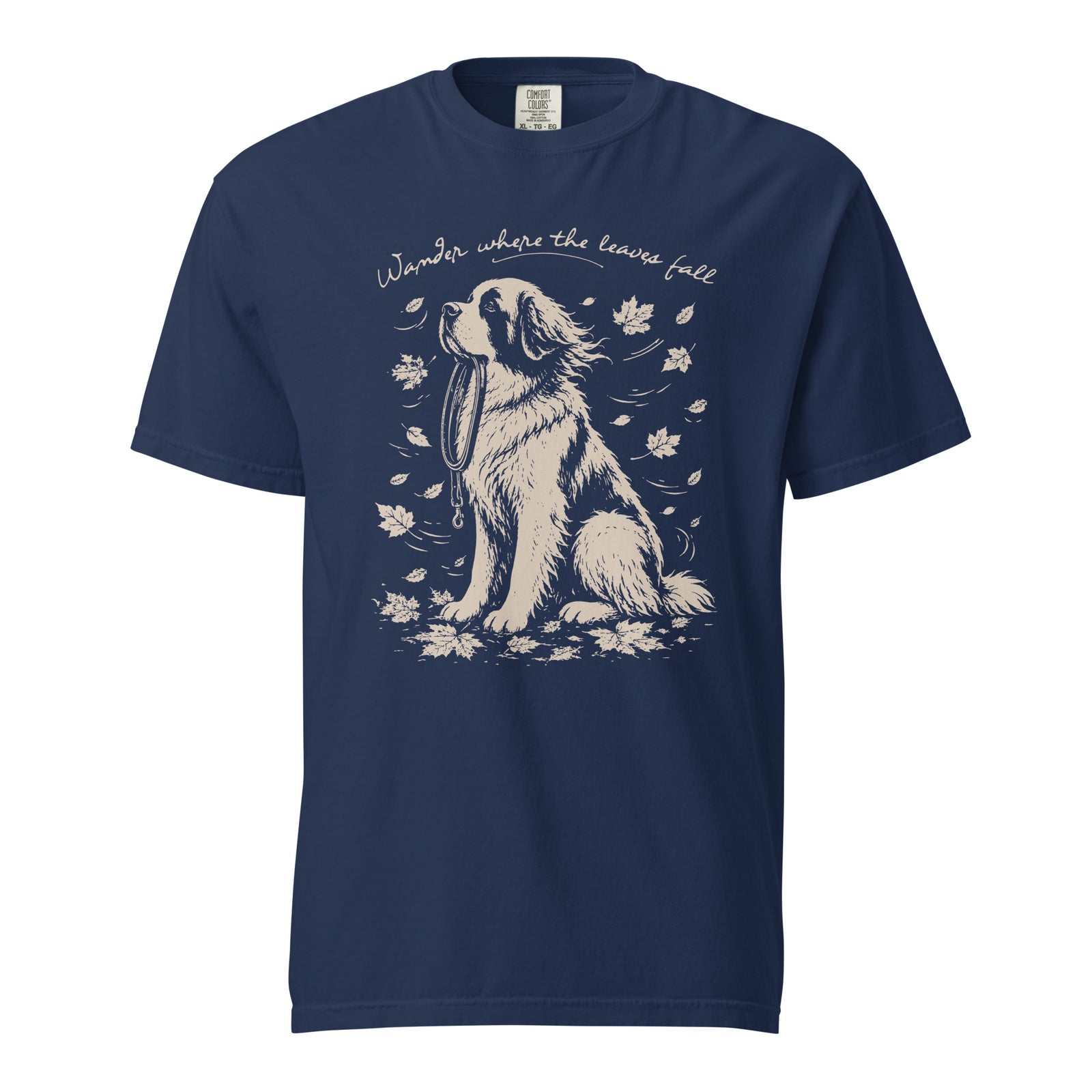 Wander Where the Leaves Fall Heavyweight T-shirt