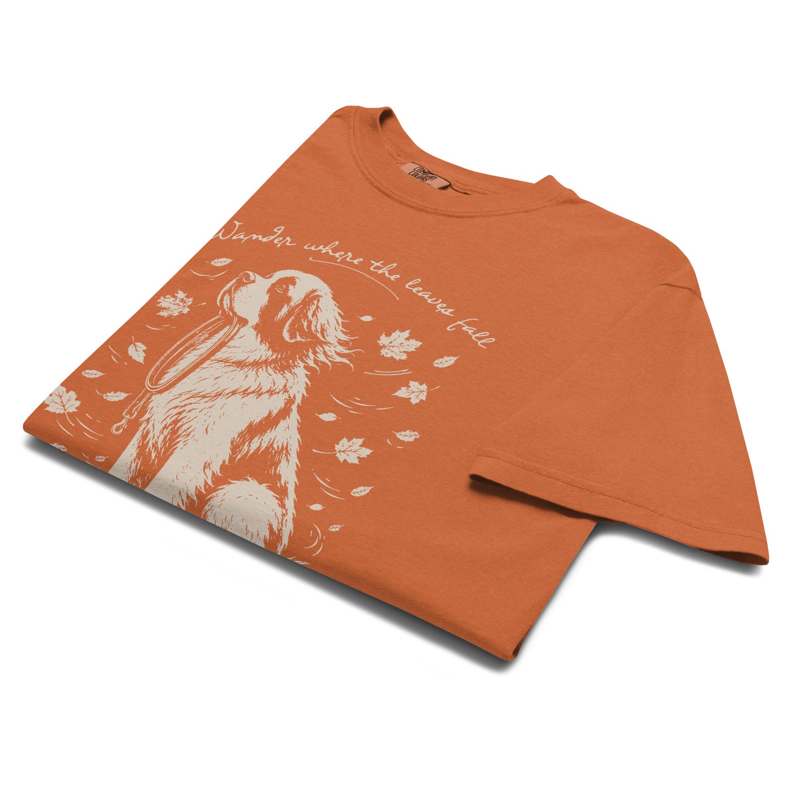 Wander Where the Leaves Fall Heavyweight T-shirt