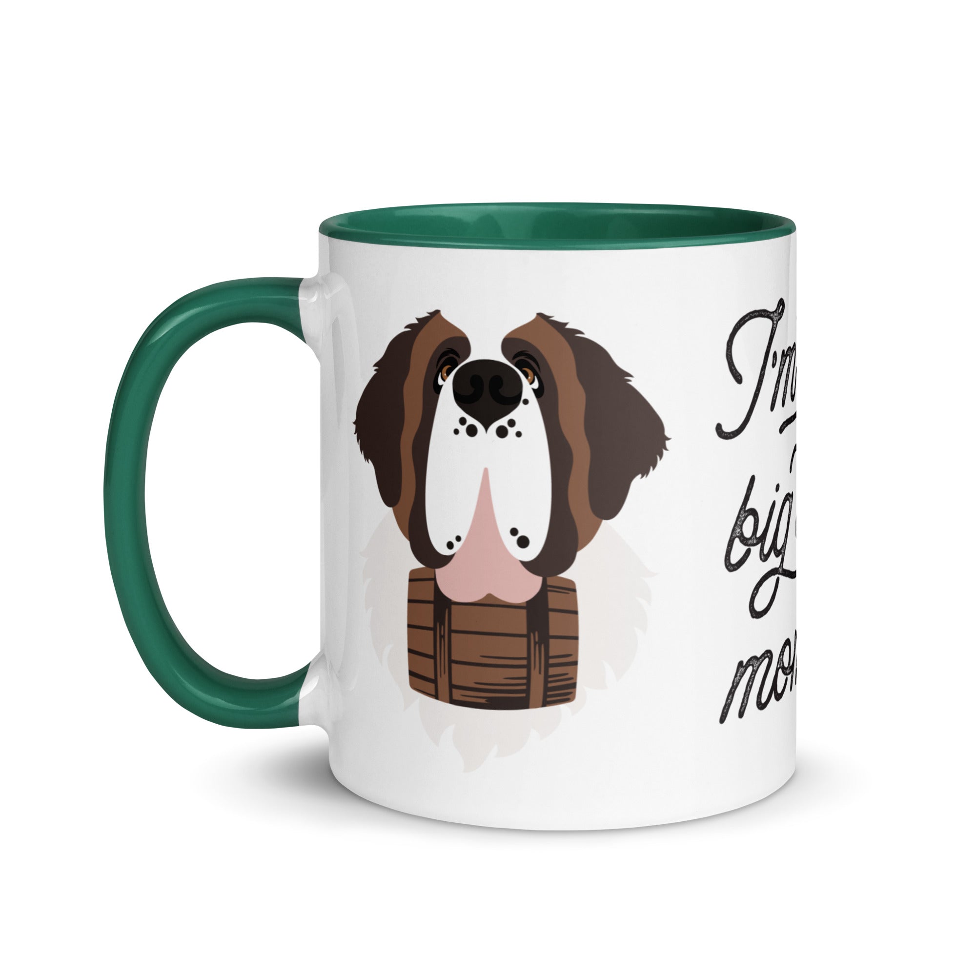 Doing Big Dog Mom Shit Mug + Color Inside