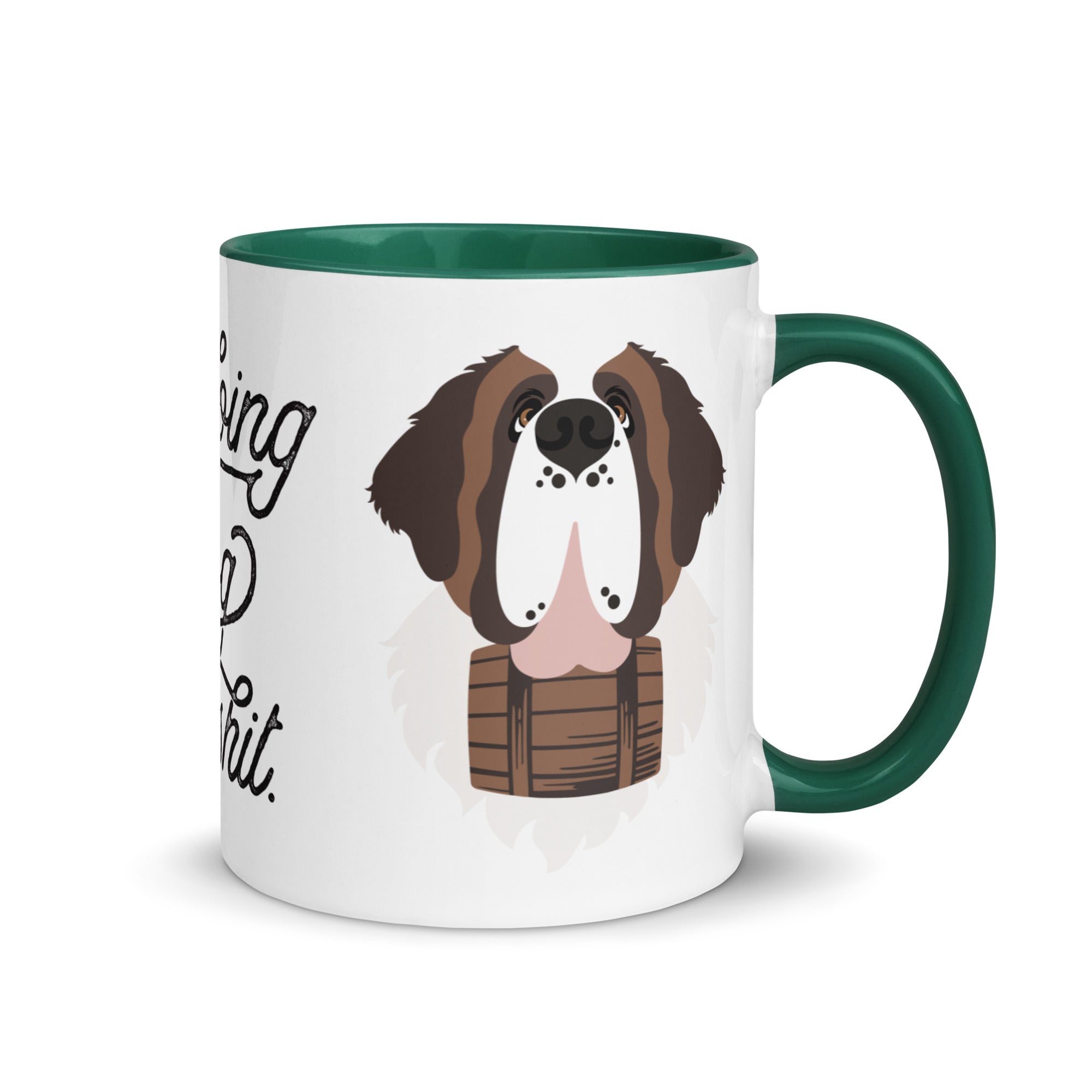 Doing Big Dog Mom Shit Mug + Color Inside