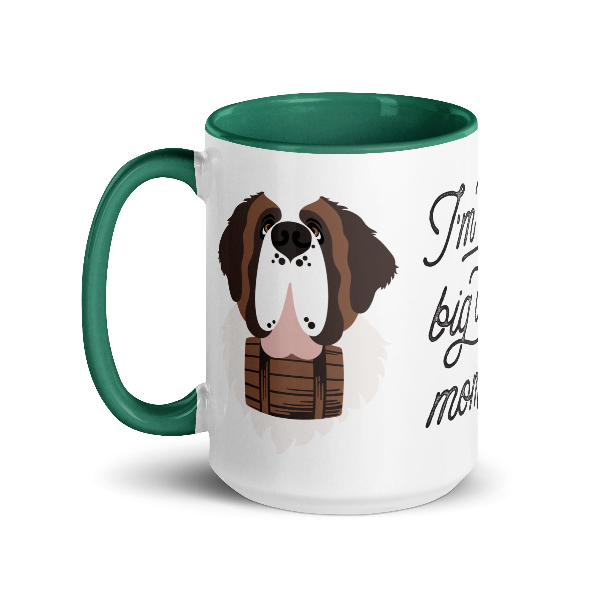 Doing Big Dog Mom Shit Mug + Color Inside