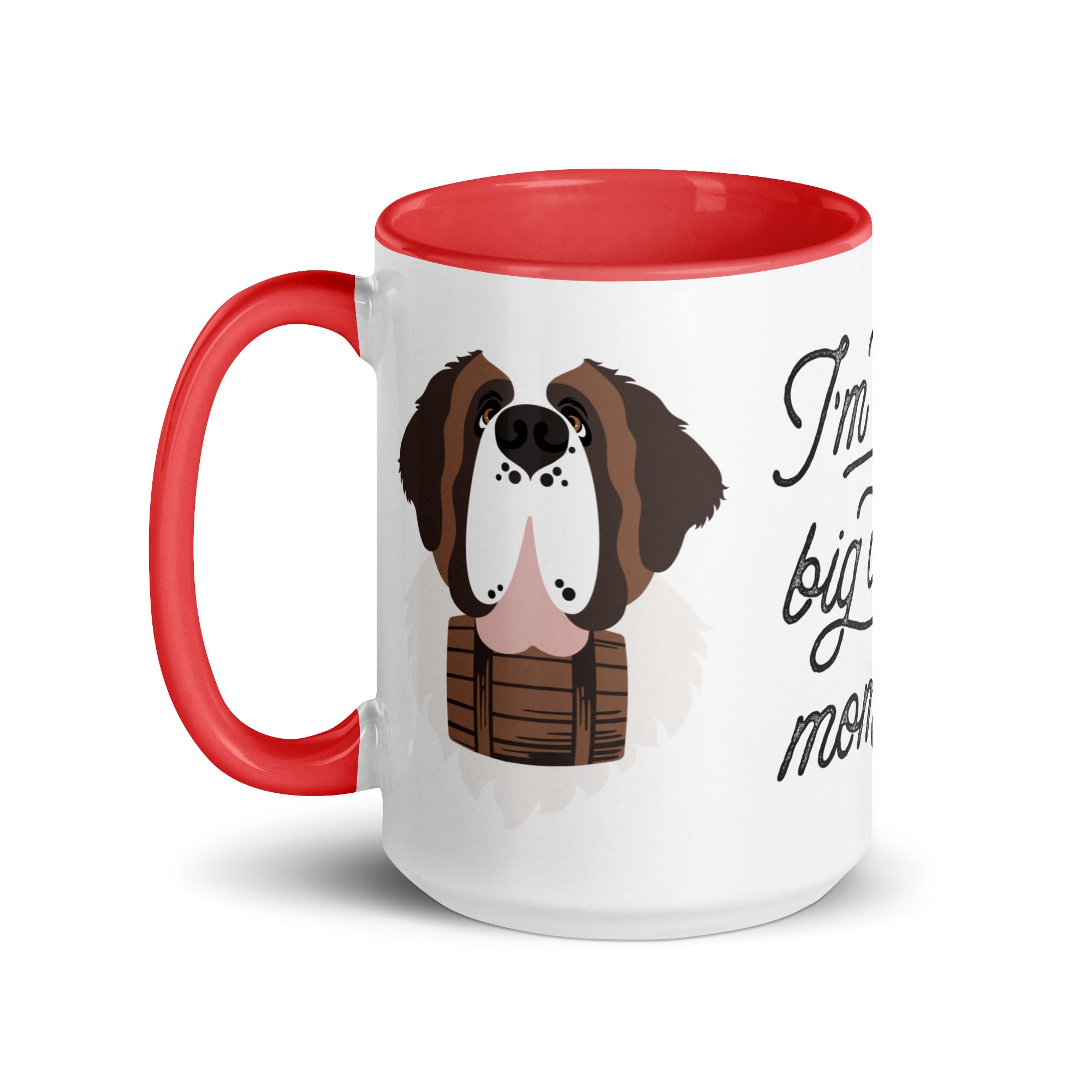 Doing Big Dog Mom Shit Mug + Color Inside