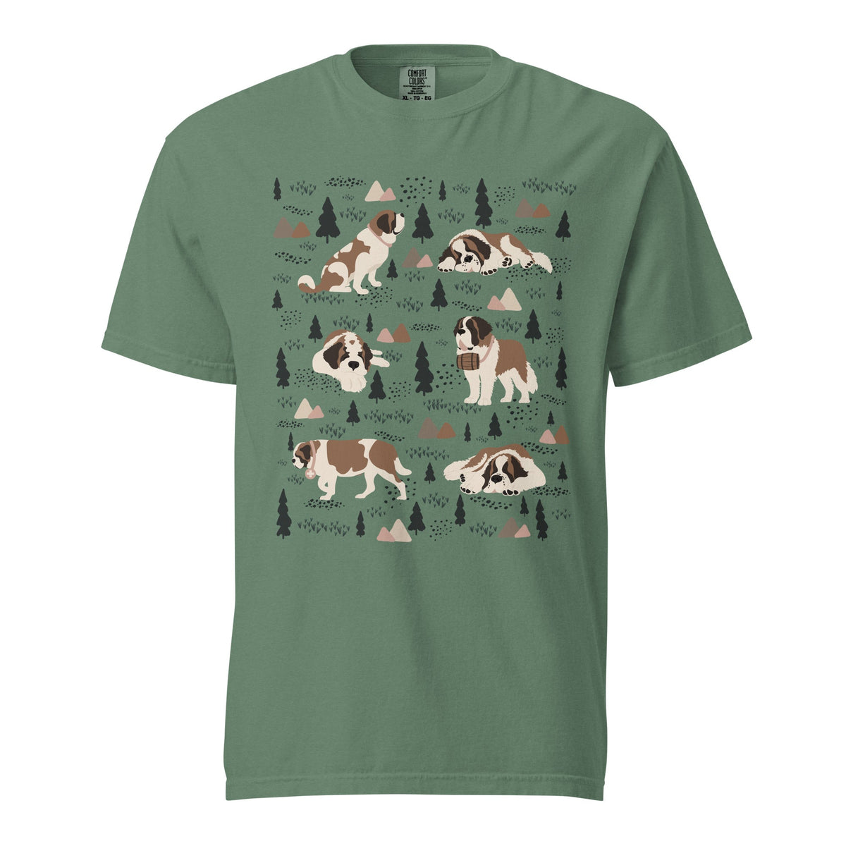 Woodland Six Comfort Colors Heavyweight T-shirt - Darks - Lucy + Norman