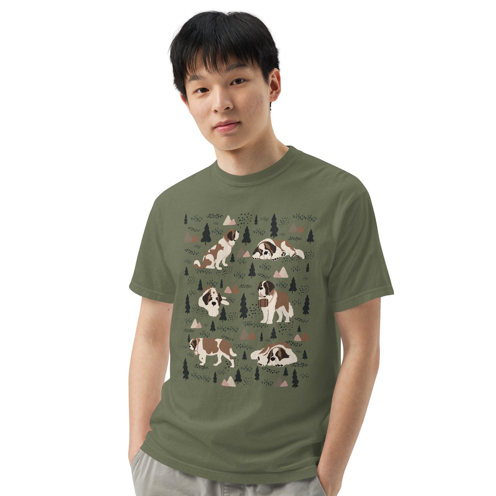 Woodland Six Comfort Colors Heavyweight T-shirt - Darks - Lucy + Norman