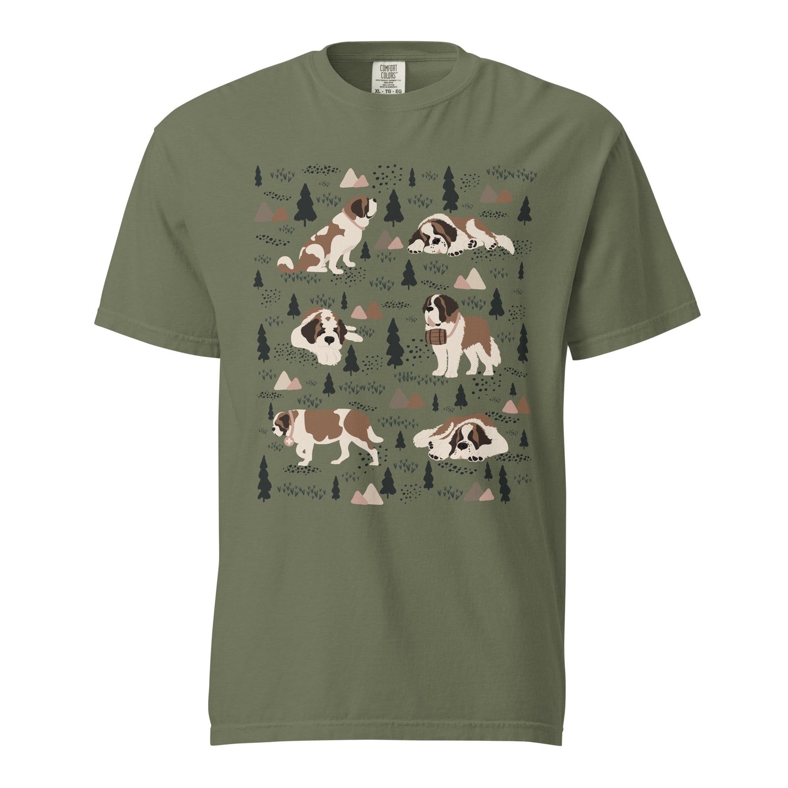 Woodland Six Comfort Colors Heavyweight T-shirt - Darks - Lucy + Norman