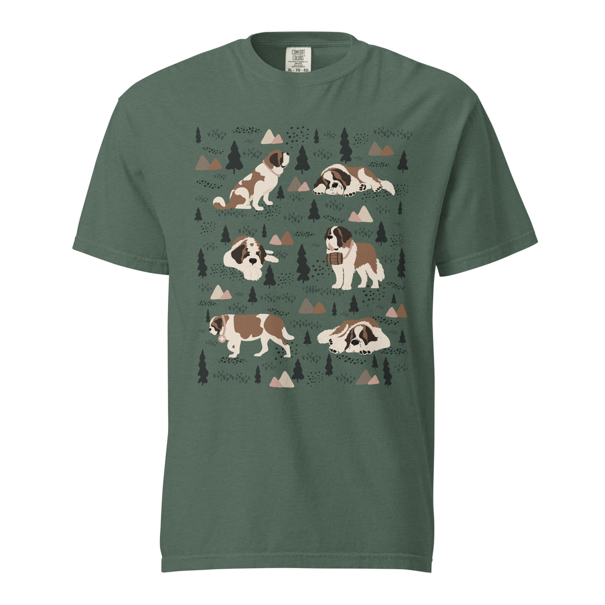 Woodland Six Comfort Colors Heavyweight T-shirt - Darks - Lucy + Norman