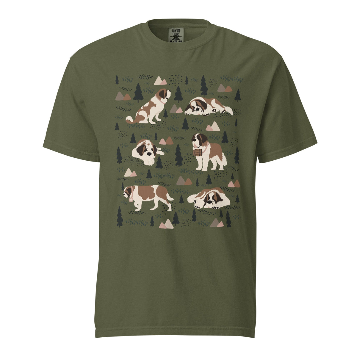 Woodland Six Comfort Colors Heavyweight T-shirt - Darks - Lucy + Norman