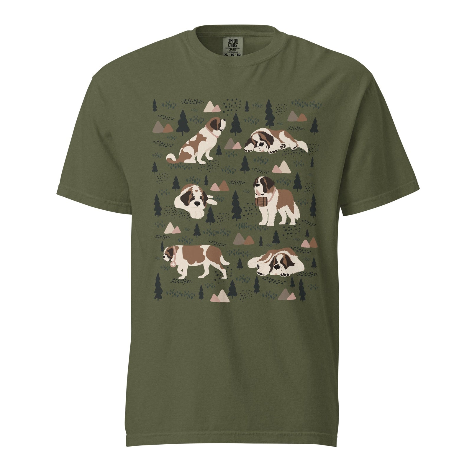 Woodland Six Comfort Colors Heavyweight T-shirt - Darks - Lucy + Norman