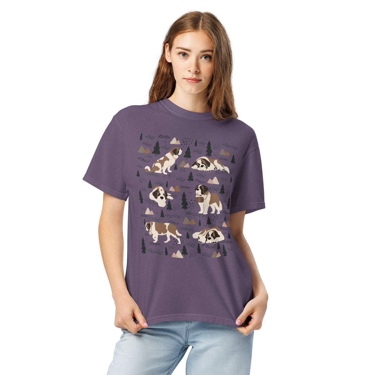 Woodland Six Comfort Colors Heavyweight T-shirt - Darks - Lucy + Norman