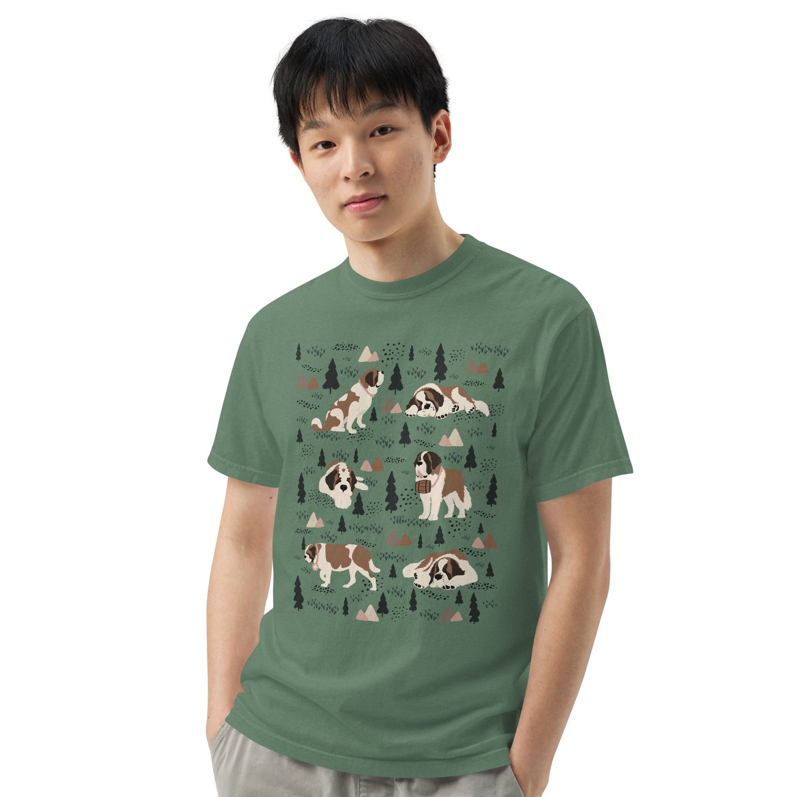 Woodland Six Comfort Colors Heavyweight T-shirt - Darks - Lucy + Norman