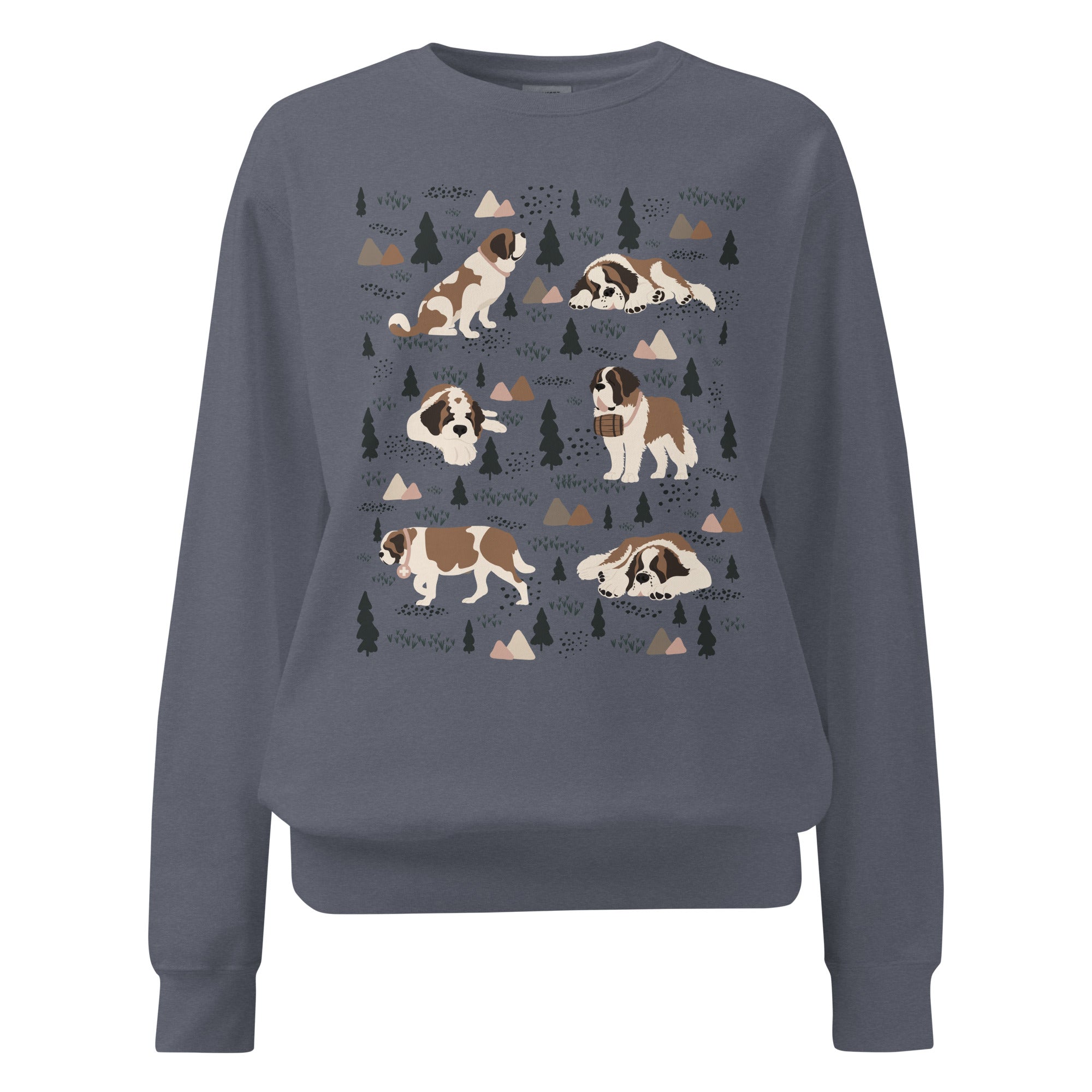 Woodland Six St Bernard Comfort Colors Sweatshirt