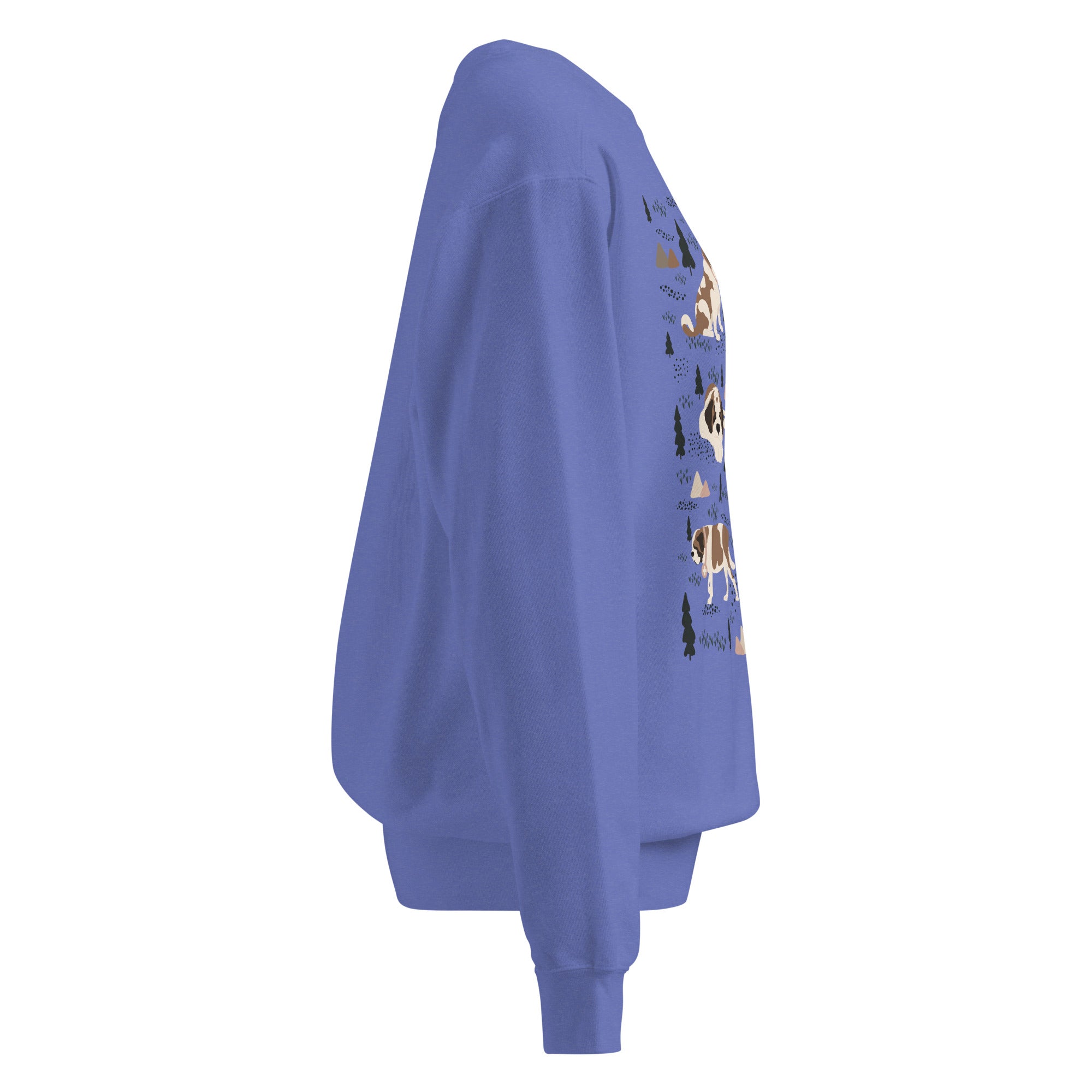Woodland Six St Bernard Comfort Colors Sweatshirt