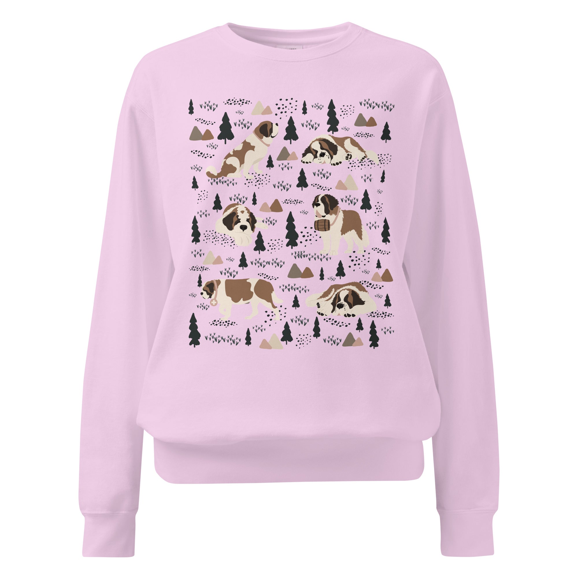 Woodland Six St Bernard Comfort Colors Sweatshirt