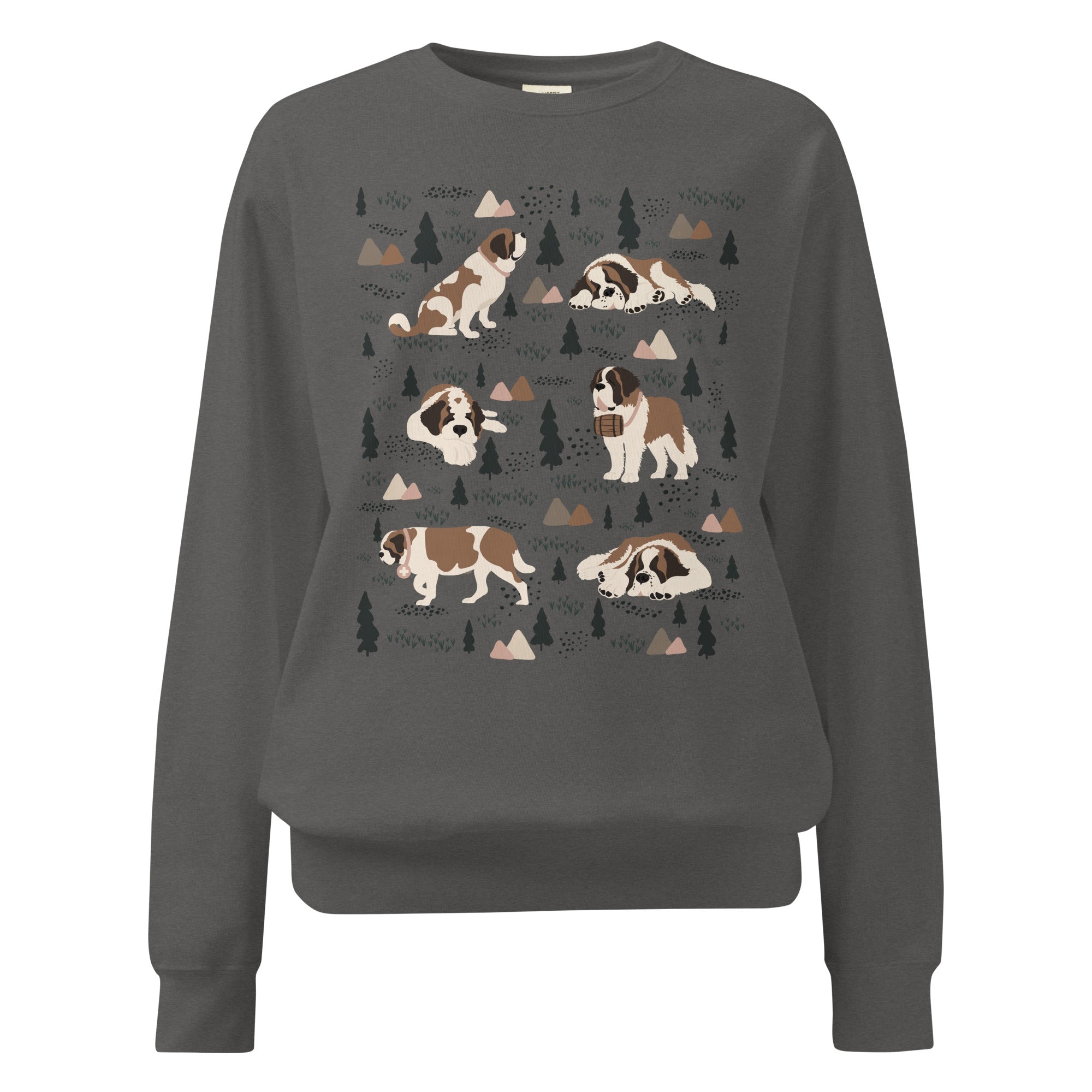 Woodland Six St Bernard Comfort Colors Sweatshirt