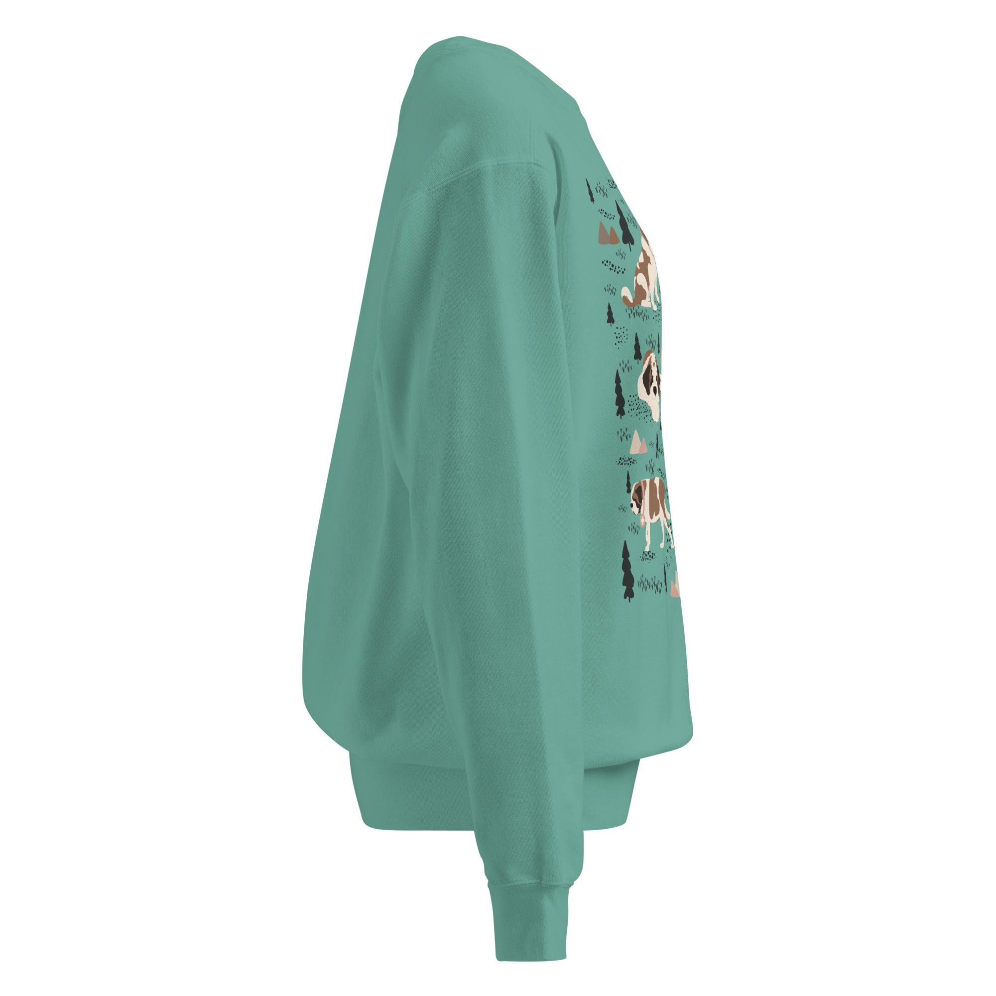 Woodland Six St Bernard Comfort Colors Sweatshirt