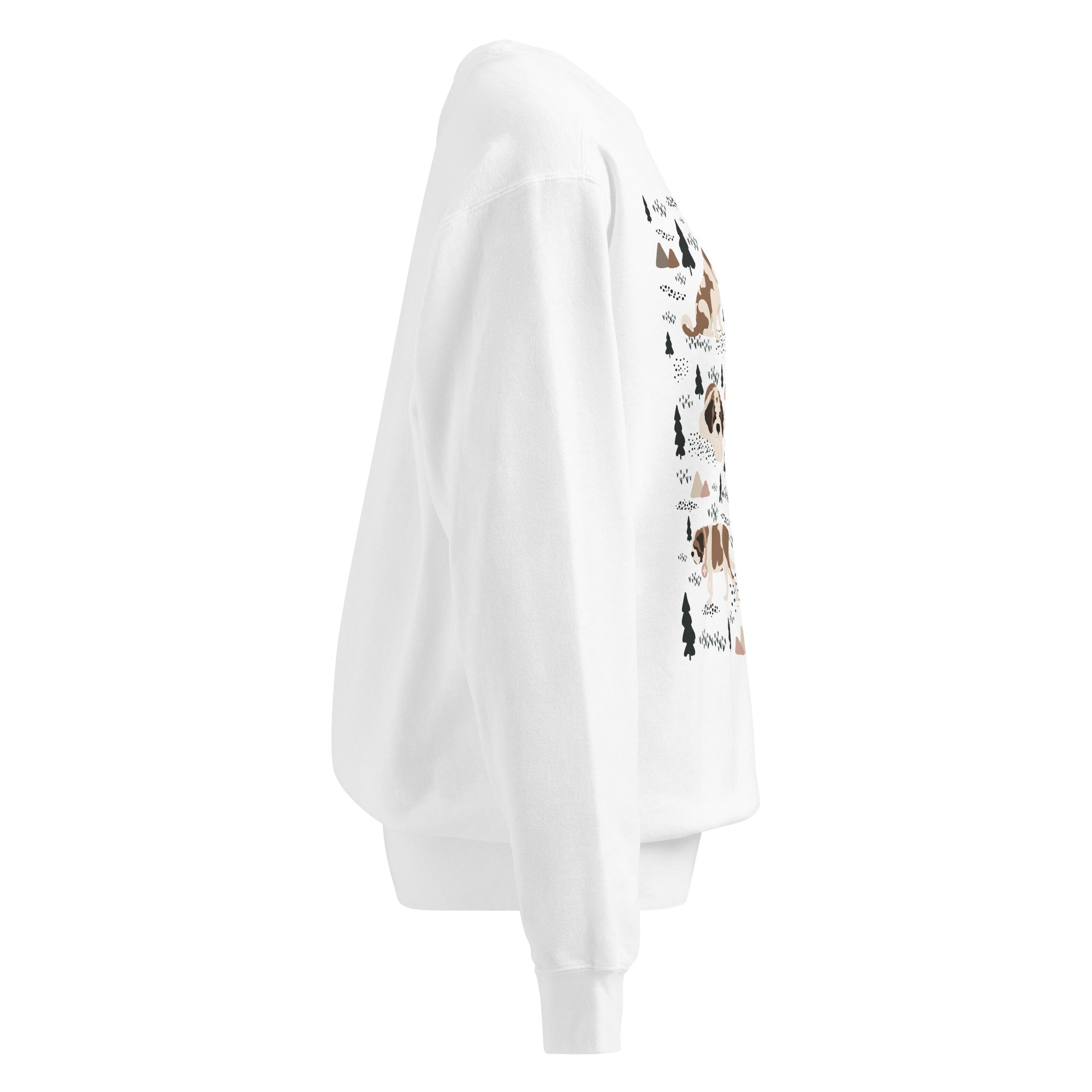 Woodland Six St Bernard Comfort Colors Sweatshirt