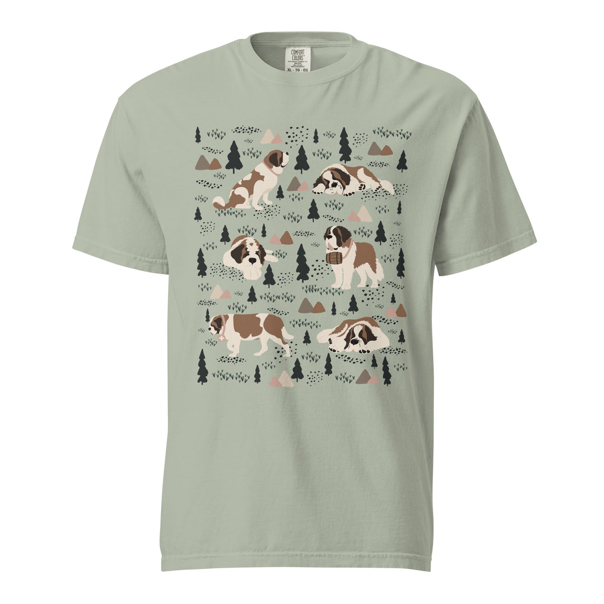 Woodland Six Saints Comfort Colors T-shirt - Lucy + Norman
