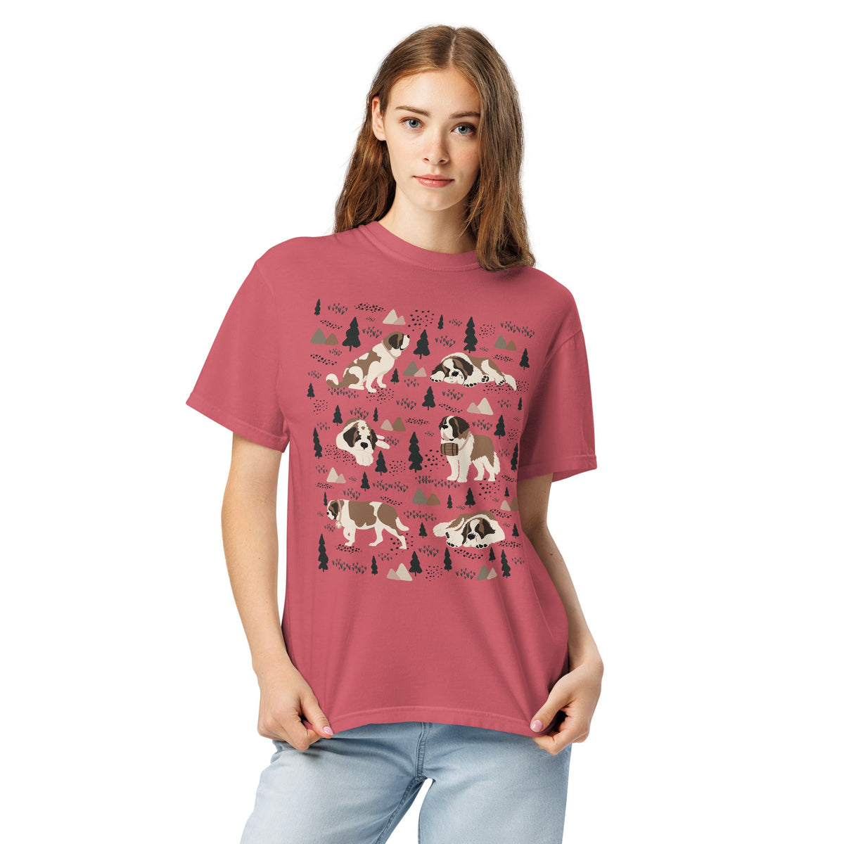 Woodland Six Saints Comfort Colors T-shirt - Lucy + Norman
