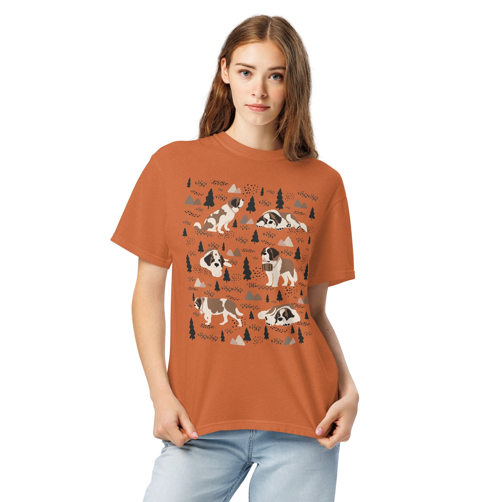 Woodland Six Saints Comfort Colors T-shirt - Lucy + Norman