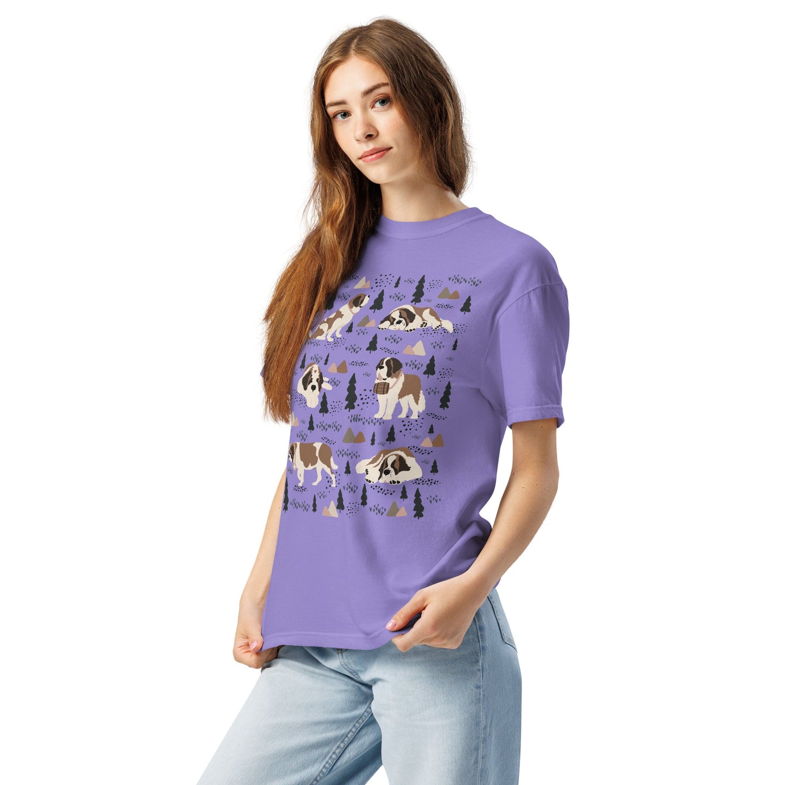 Woodland Six Saints Comfort Colors T-shirt - Lucy + Norman