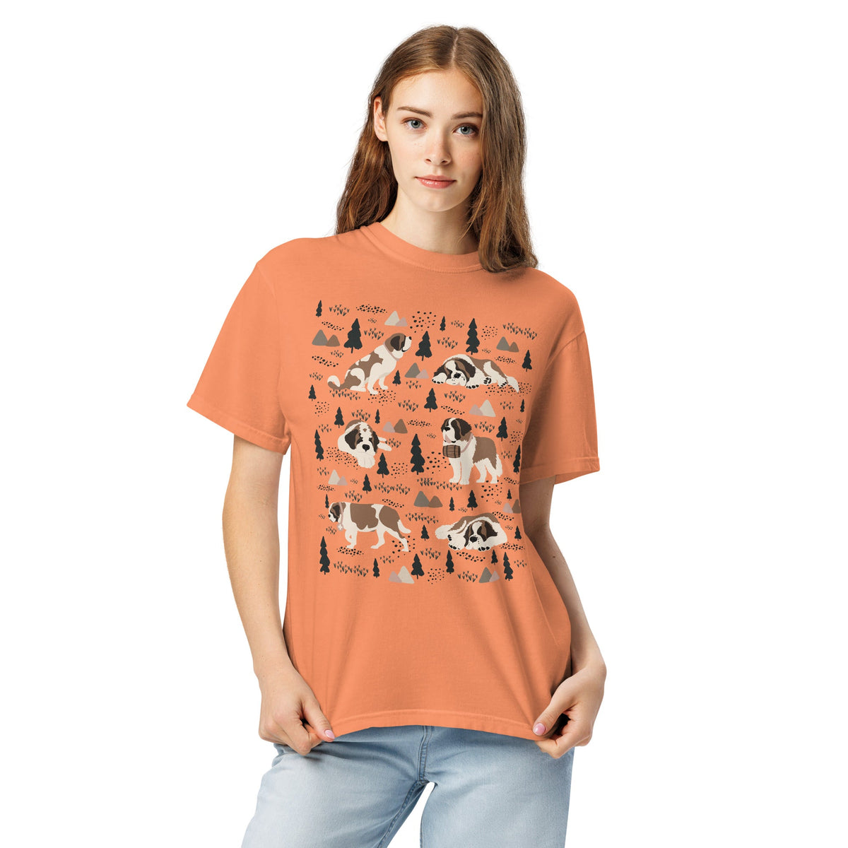 Woodland Six Saints Comfort Colors T-shirt - Lucy + Norman