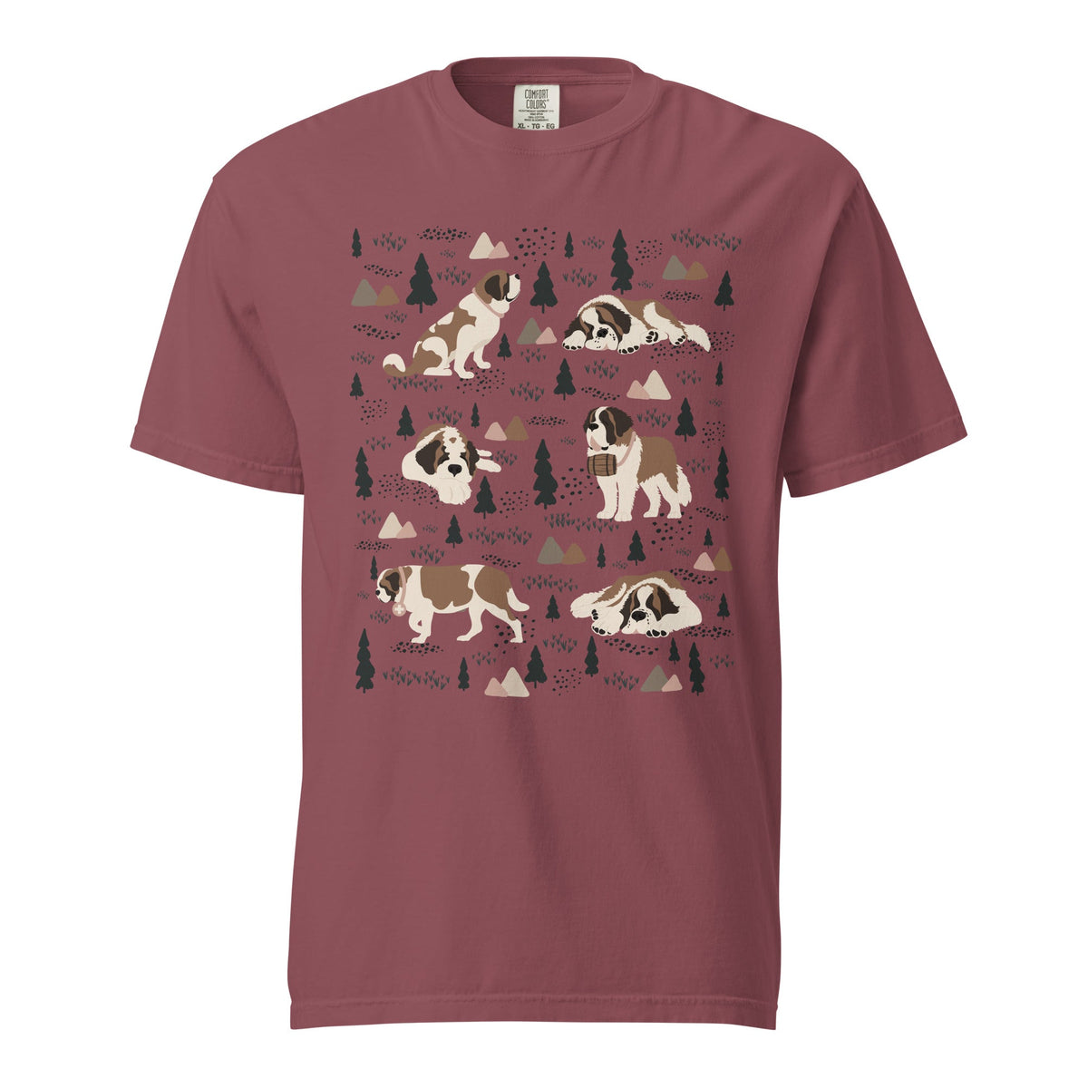 Woodland Six Saints Comfort Colors T-shirt - Lucy + Norman