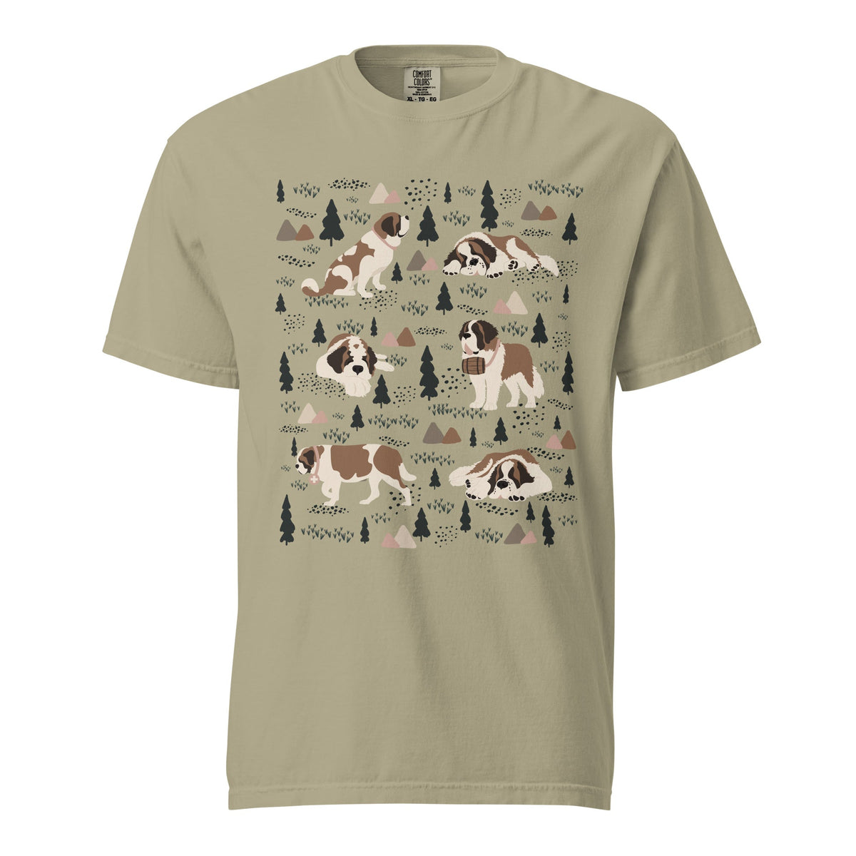 Woodland Six Saints Comfort Colors T-shirt - Lucy + Norman