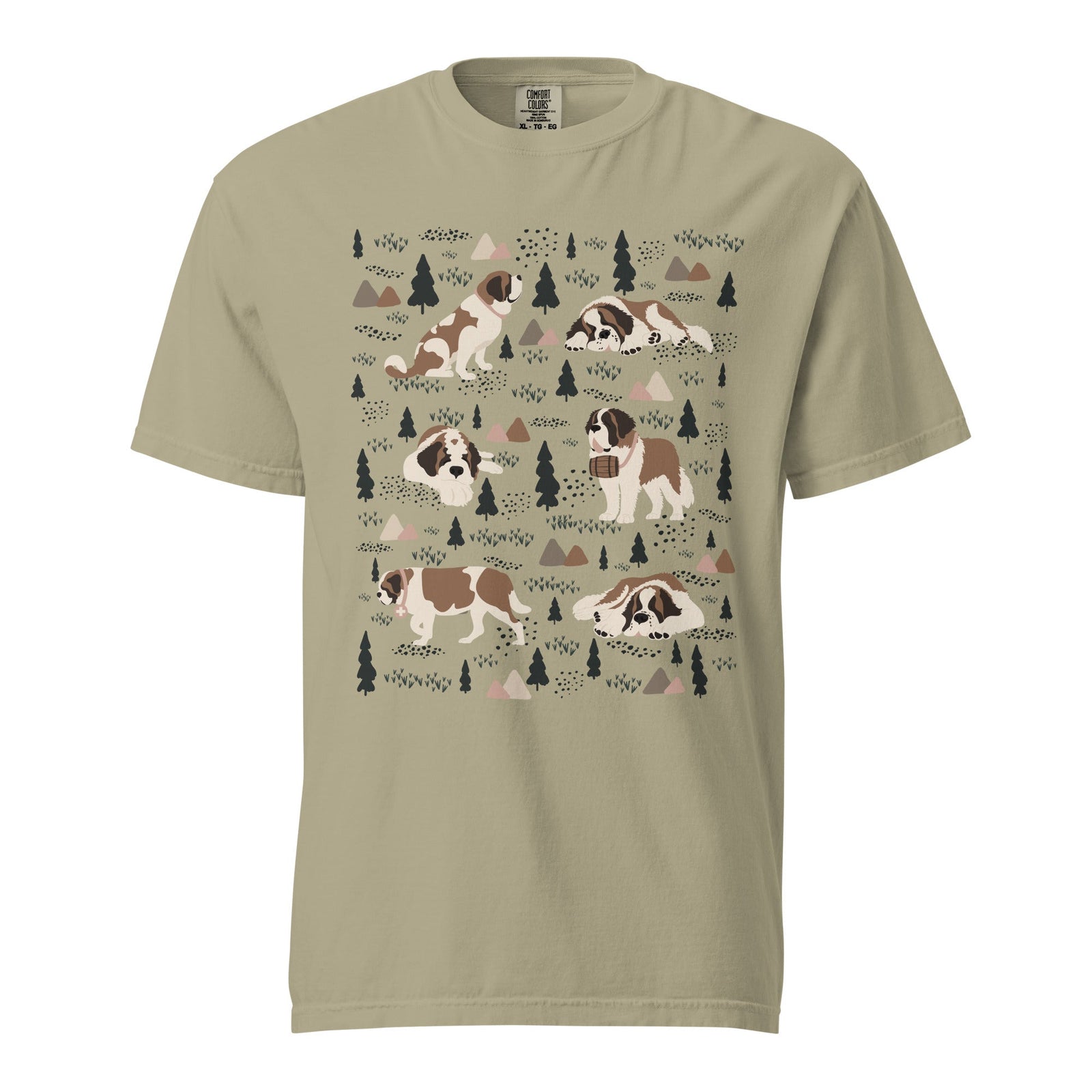 Woodland Six Saints Comfort Colors T-shirt - Lucy + Norman