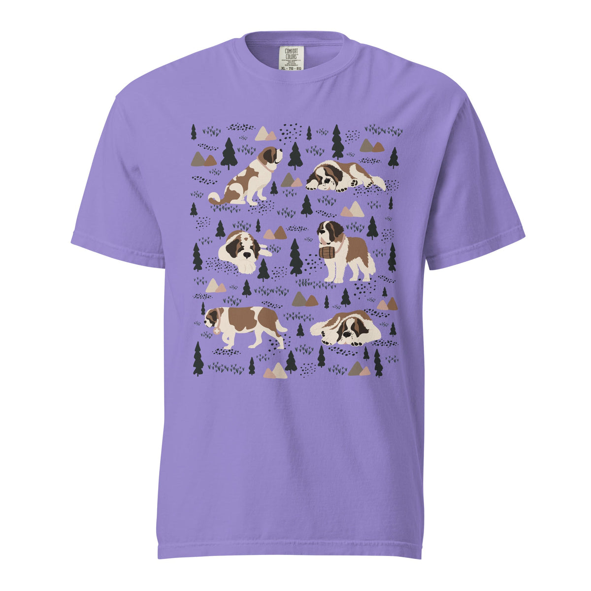 Woodland Six Saints Comfort Colors T-shirt - Lucy + Norman