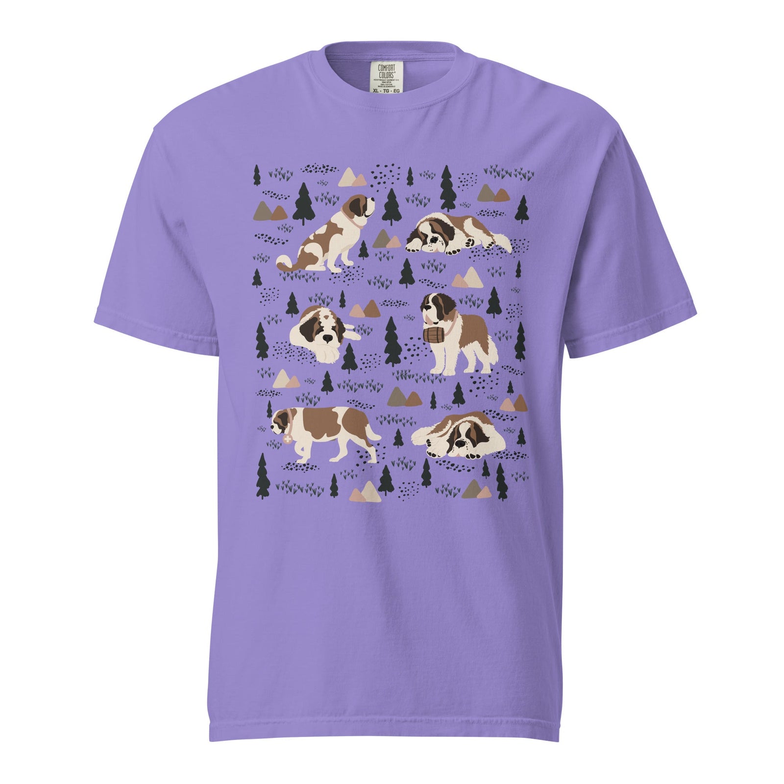 Woodland Six Saints Comfort Colors T-shirt - Lucy + Norman