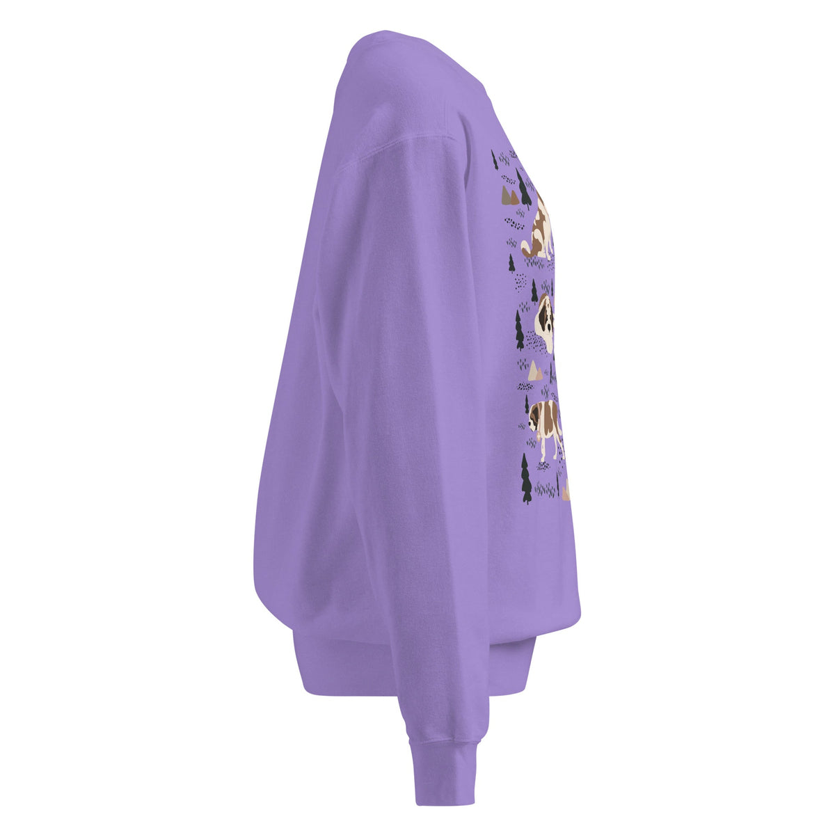 Woodland Six St Bernard Comfort Colors Sweatshirt - Lucy + Norman