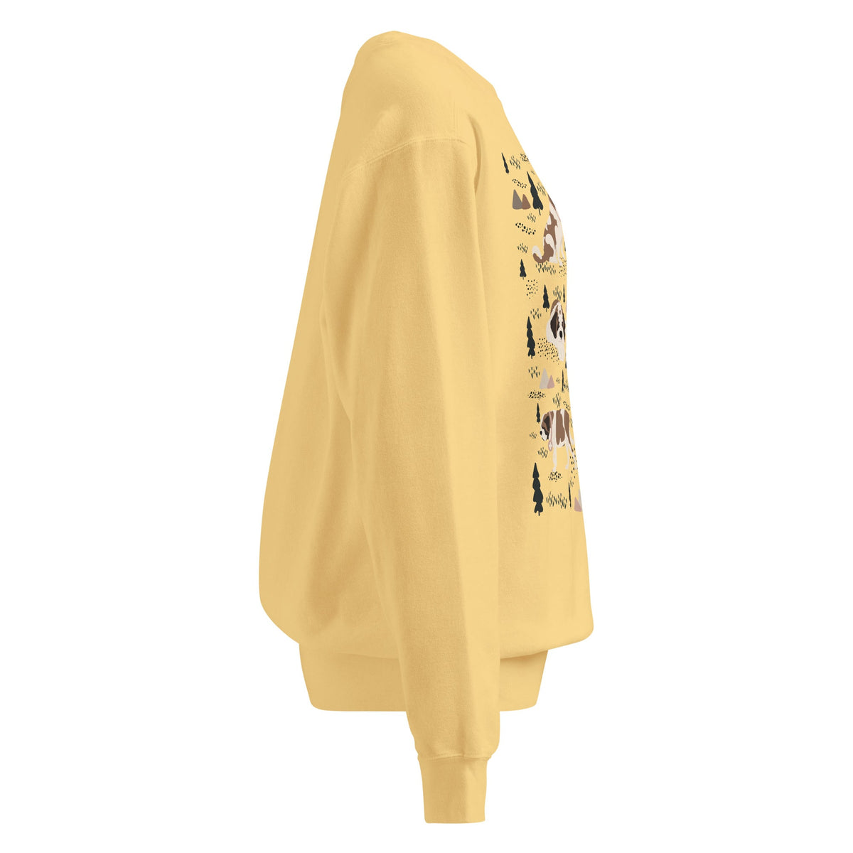 Woodland Six St Bernard Comfort Colors Sweatshirt - Lucy + Norman