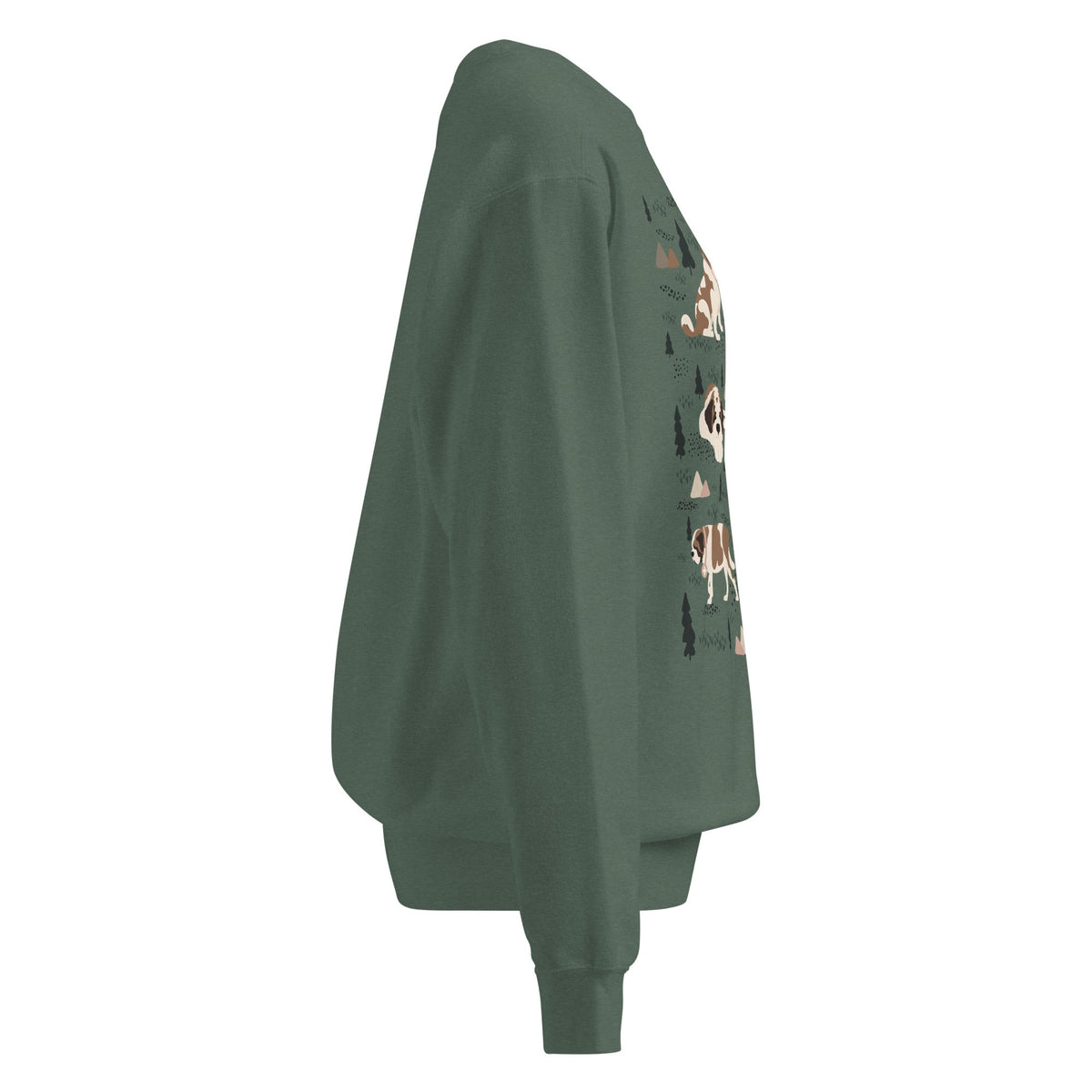 Woodland Six St Bernard Comfort Colors Sweatshirt - Lucy + Norman