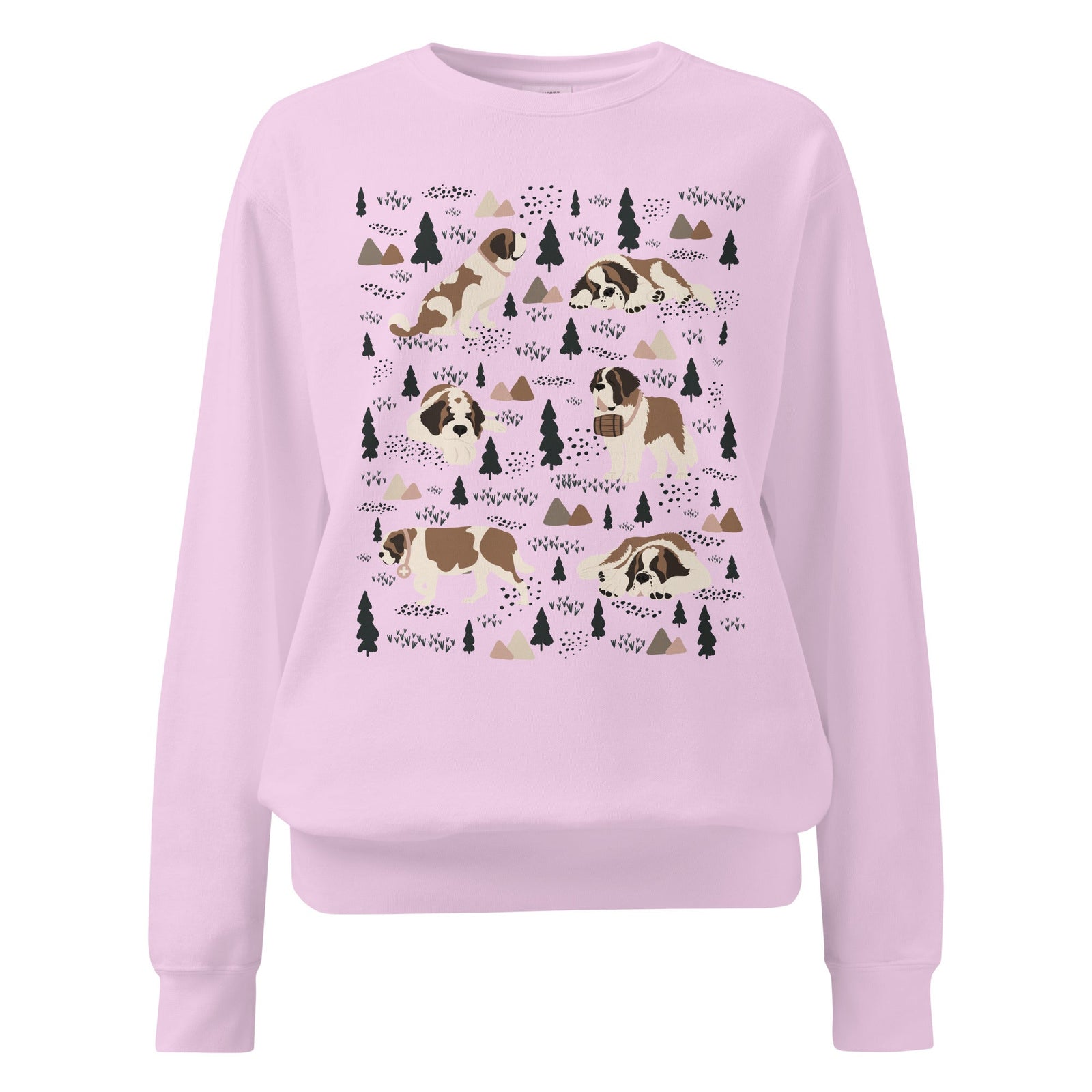 Woodland Six St Bernard Comfort Colors Sweatshirt - Lucy + Norman